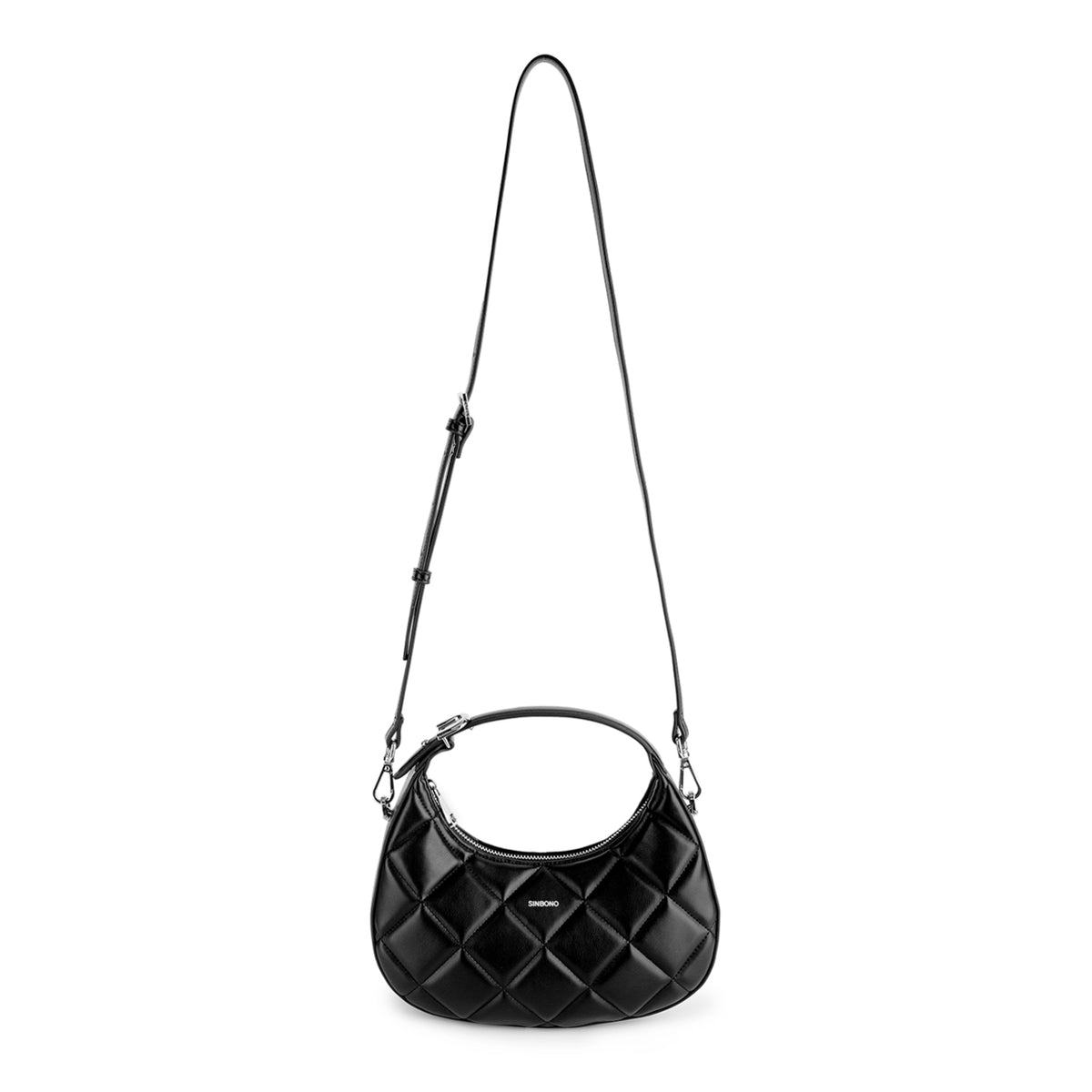 Soleil Top Handle Crossbody Bag(2.0) - Black