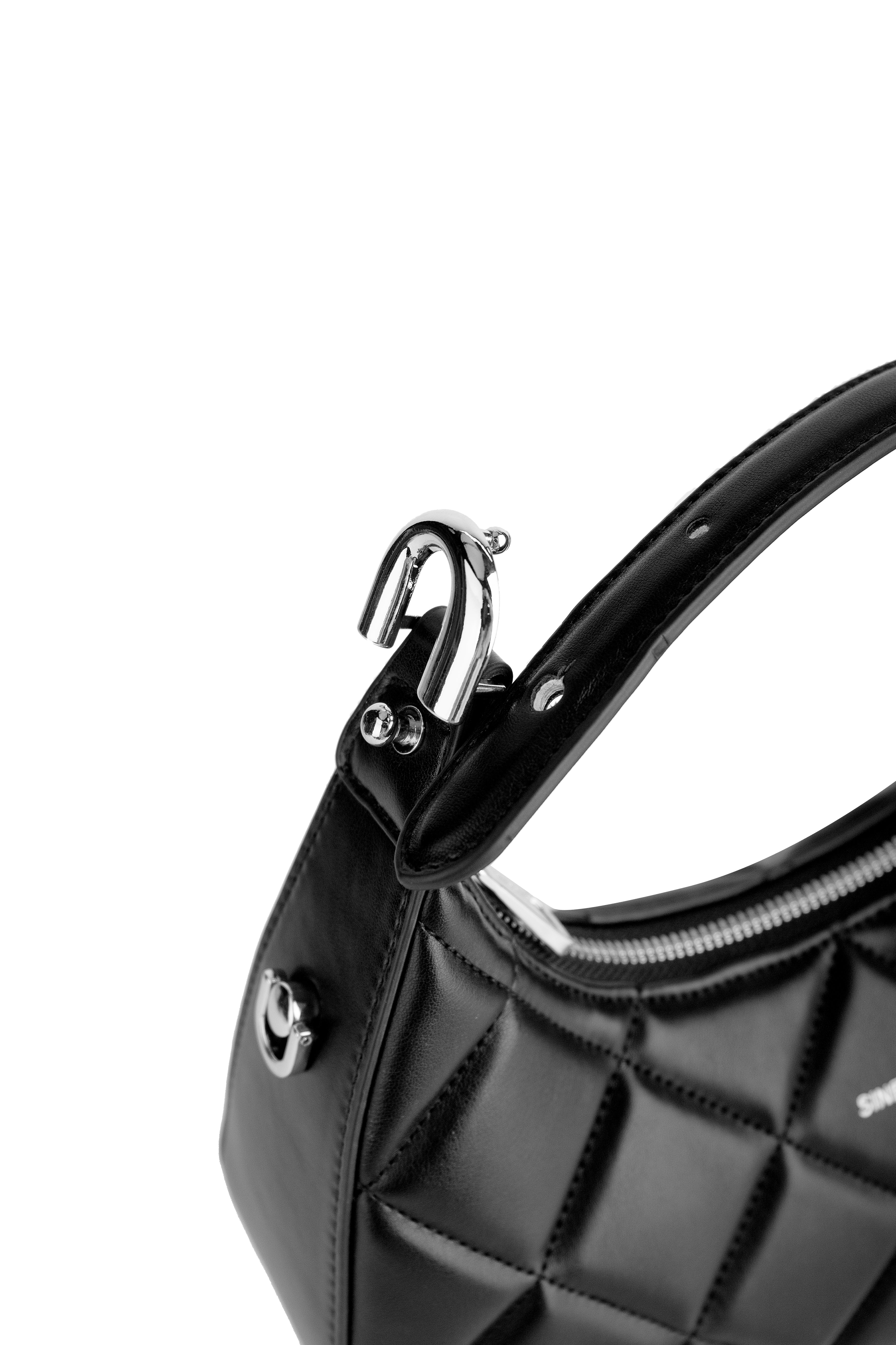Soleil Top Handle Crossbody Bag(2.0) - Black