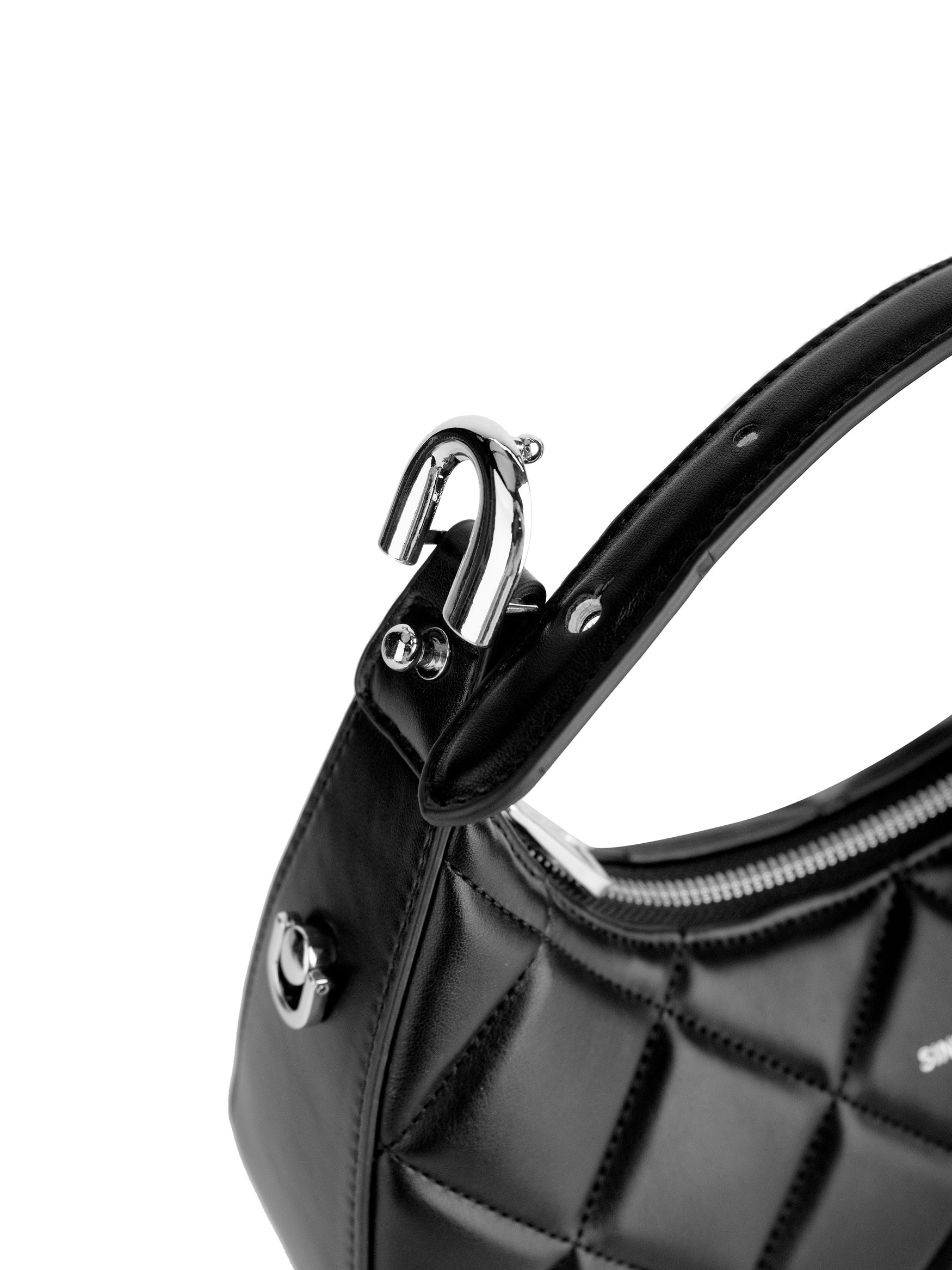 Soleil Top Handle Crossbody Bag(2.0) - Black