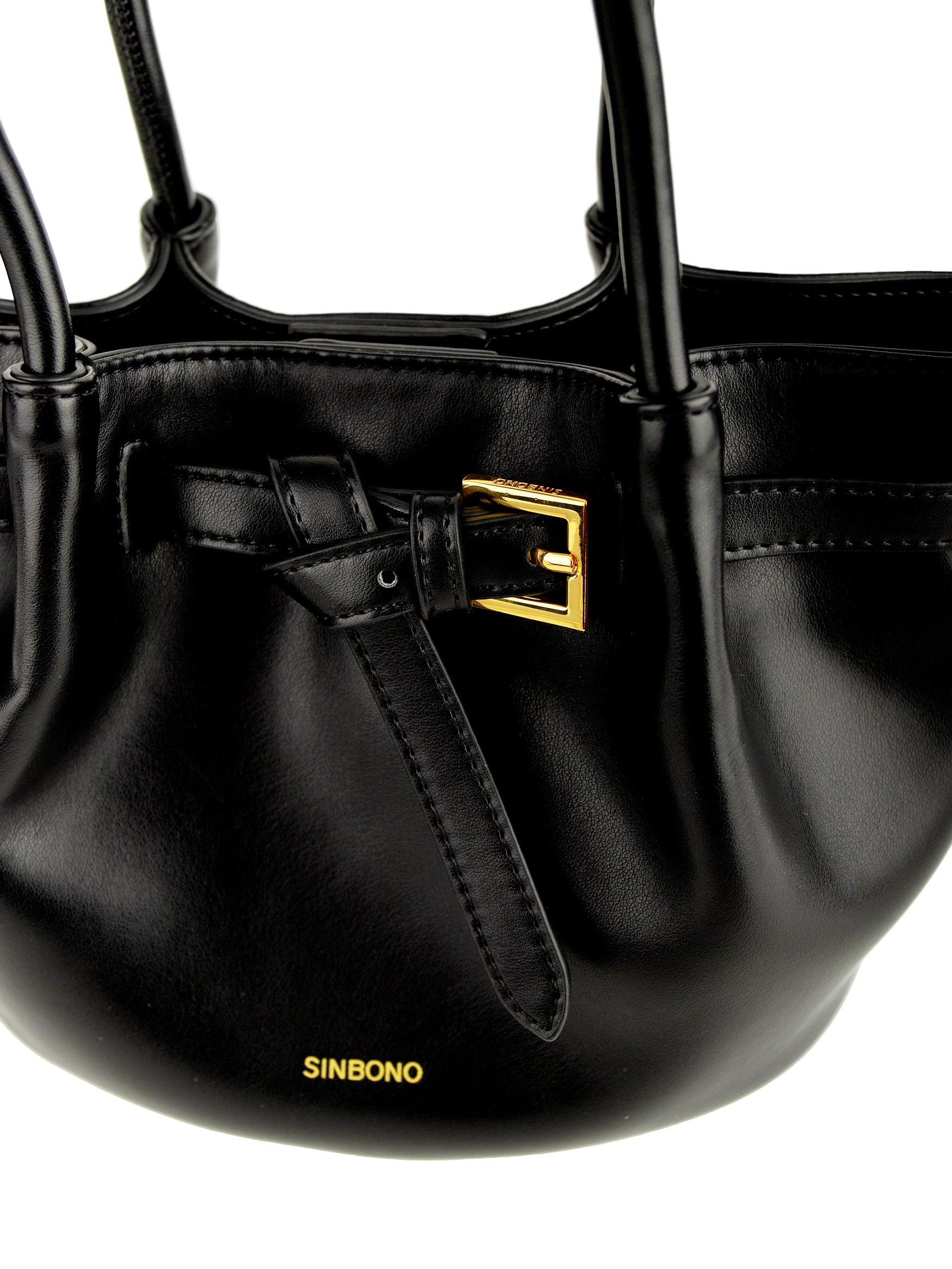 Elise Top Handle  Crossbody Bag-  Black