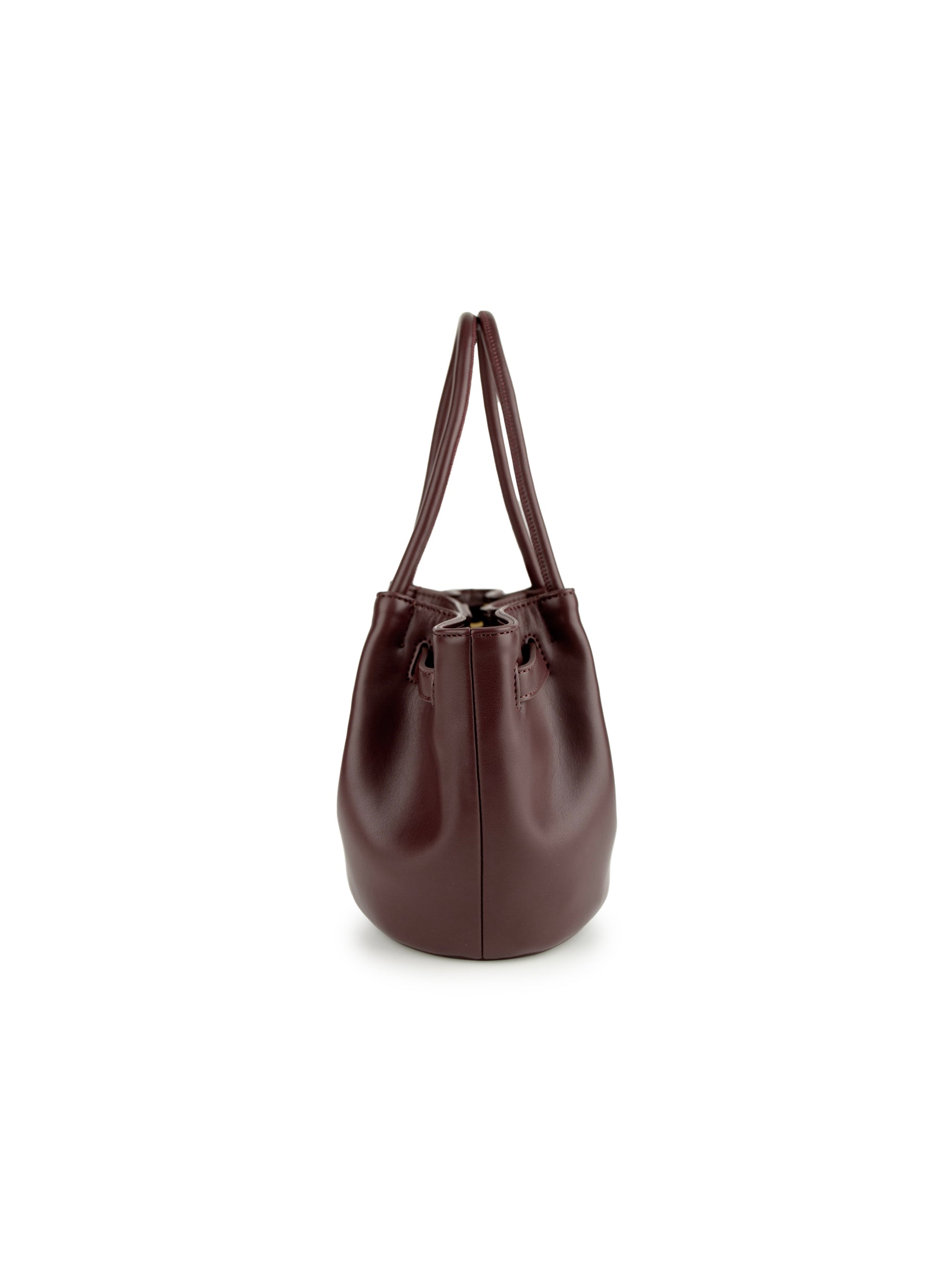 EliseTop Handle  Crossbody Bag-  Wine Red