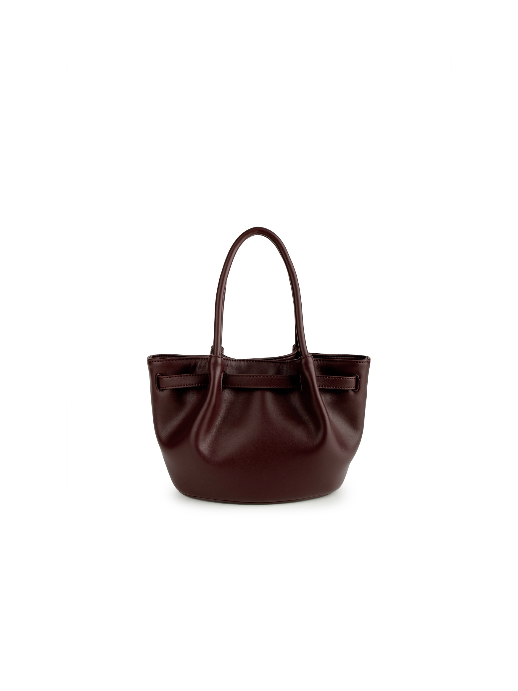 EliseTop Handle  Crossbody Bag-  Wine Red