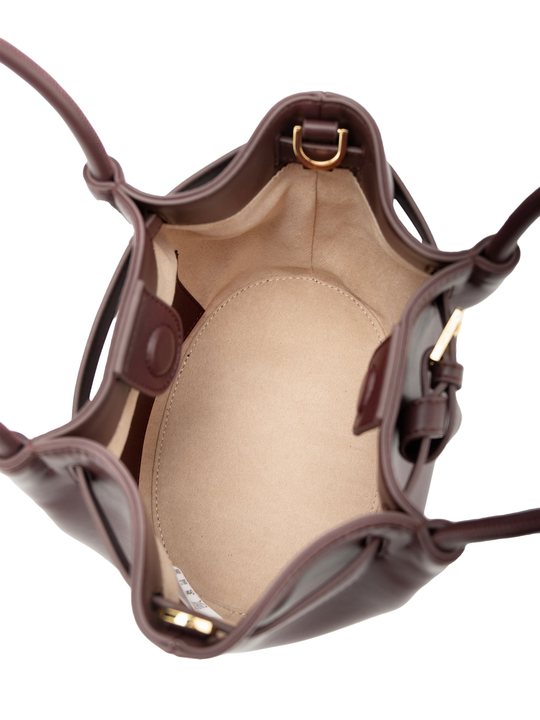 EliseTop Handle  Crossbody Bag-  Wine Red