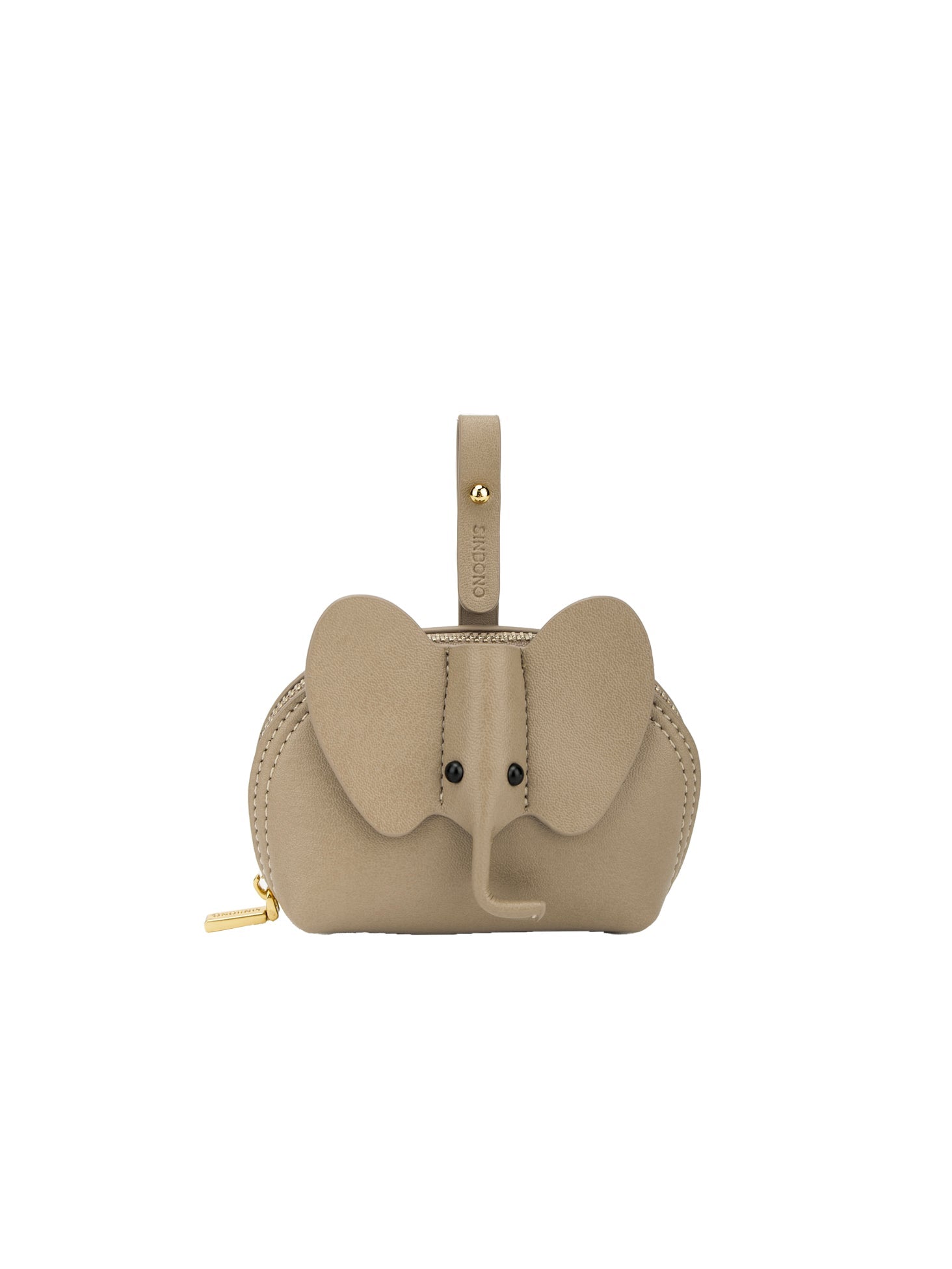 Elephant Sunglasses Pouch - Gray