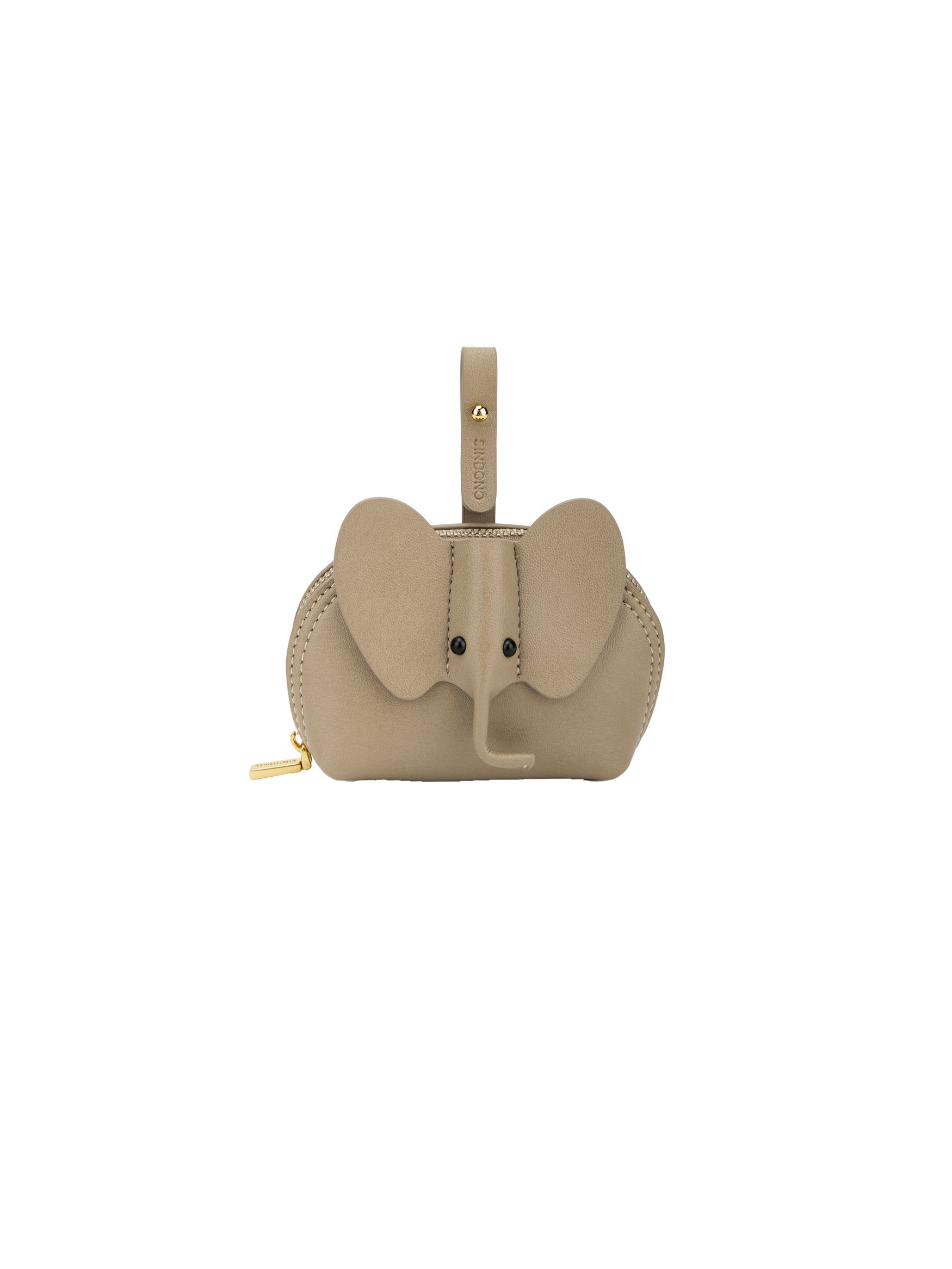 Elephant Sunglasses Pouch - Gray