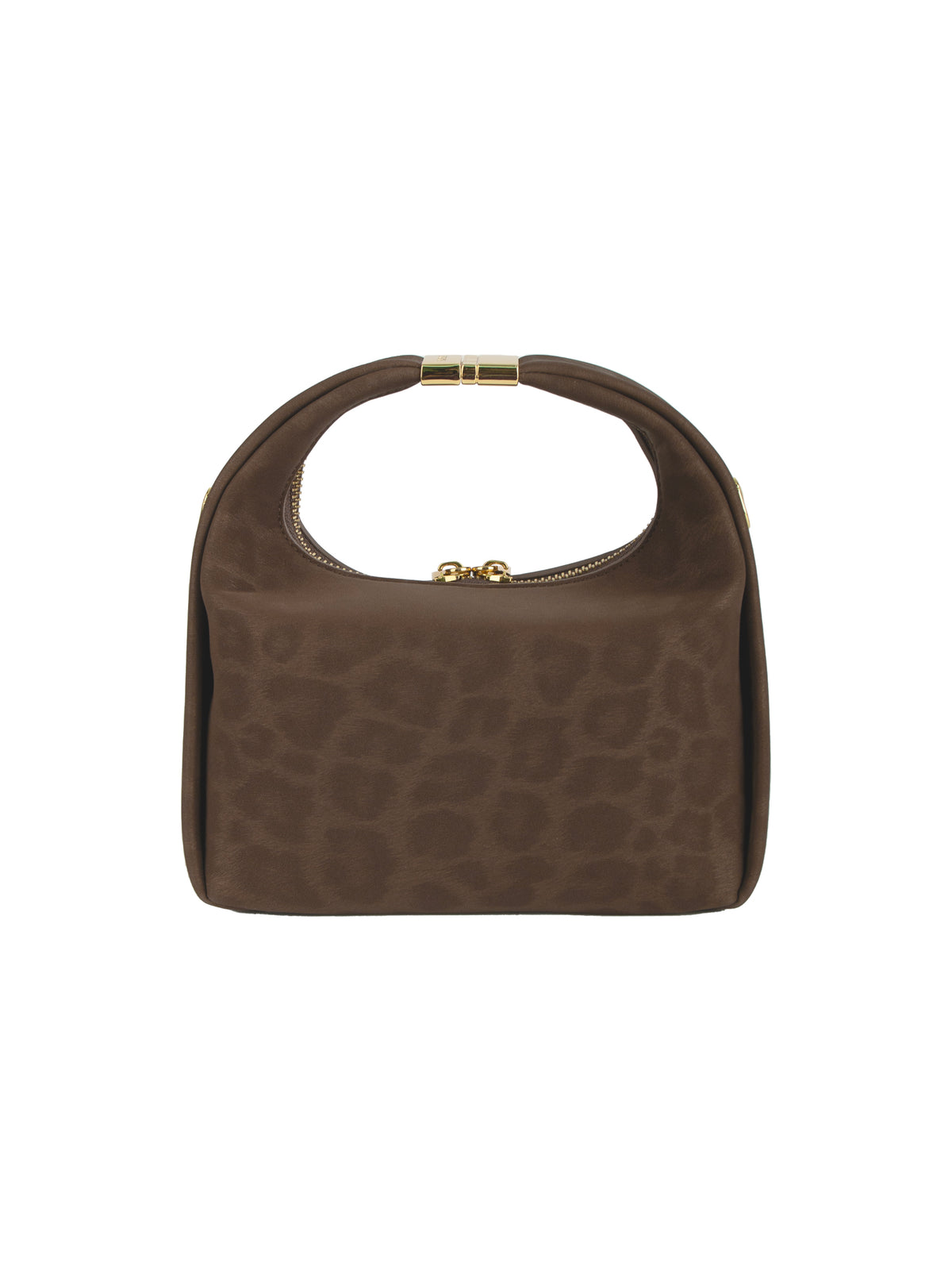 Beatrix  Top Handle Crossbody Bag（3.0） -Dark brown leopard print