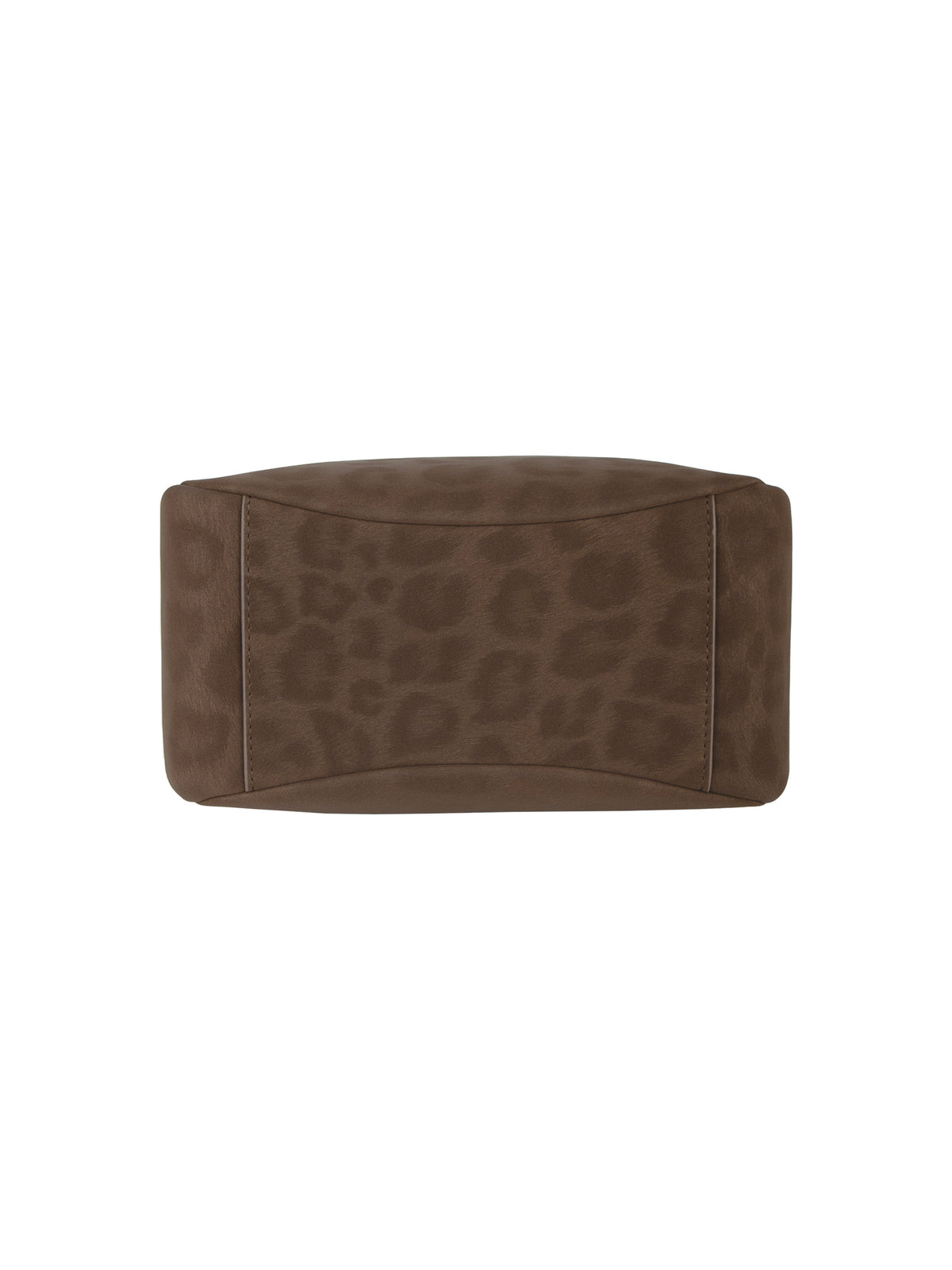 Beatrix  Top Handle Crossbody Bag（3.0） -Dark brown leopard print