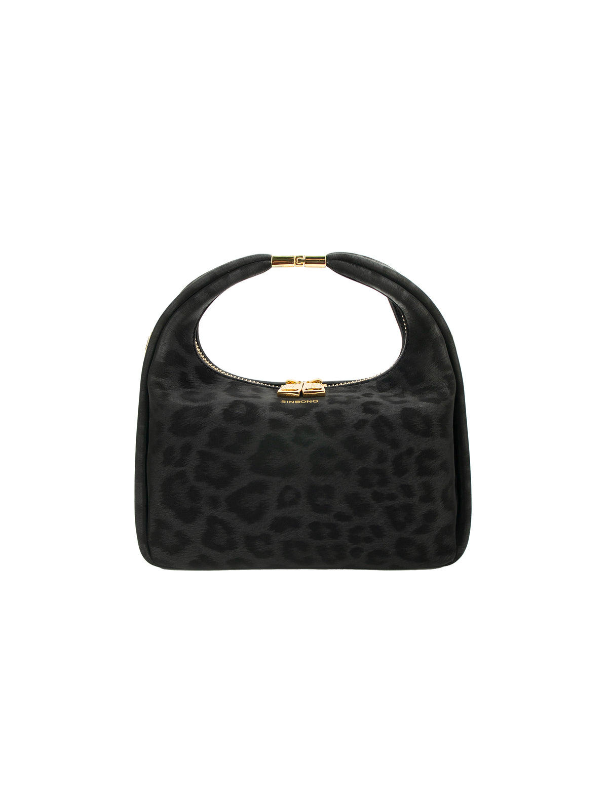 Beatrix  Top Handle Crossbody Bag（3.0） - Black Leopar Print