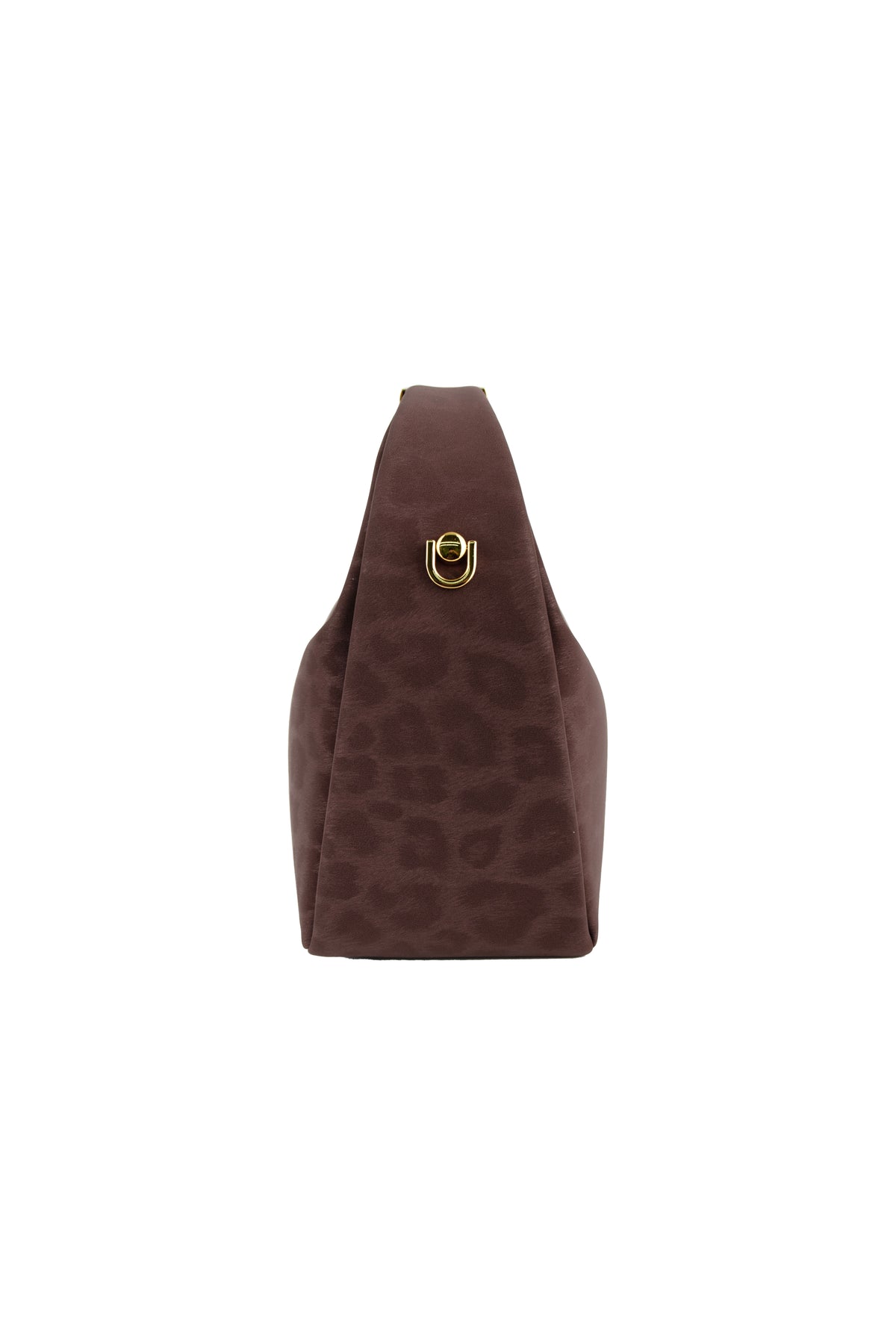 Beatrix  Top Handle Crossbody Bag（3.0） - Red wine with leopard print