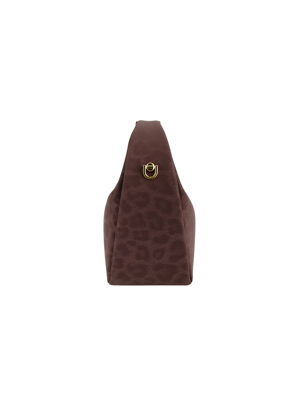Beatrix  Top Handle Crossbody Bag（3.0） - Red wine with leopard print