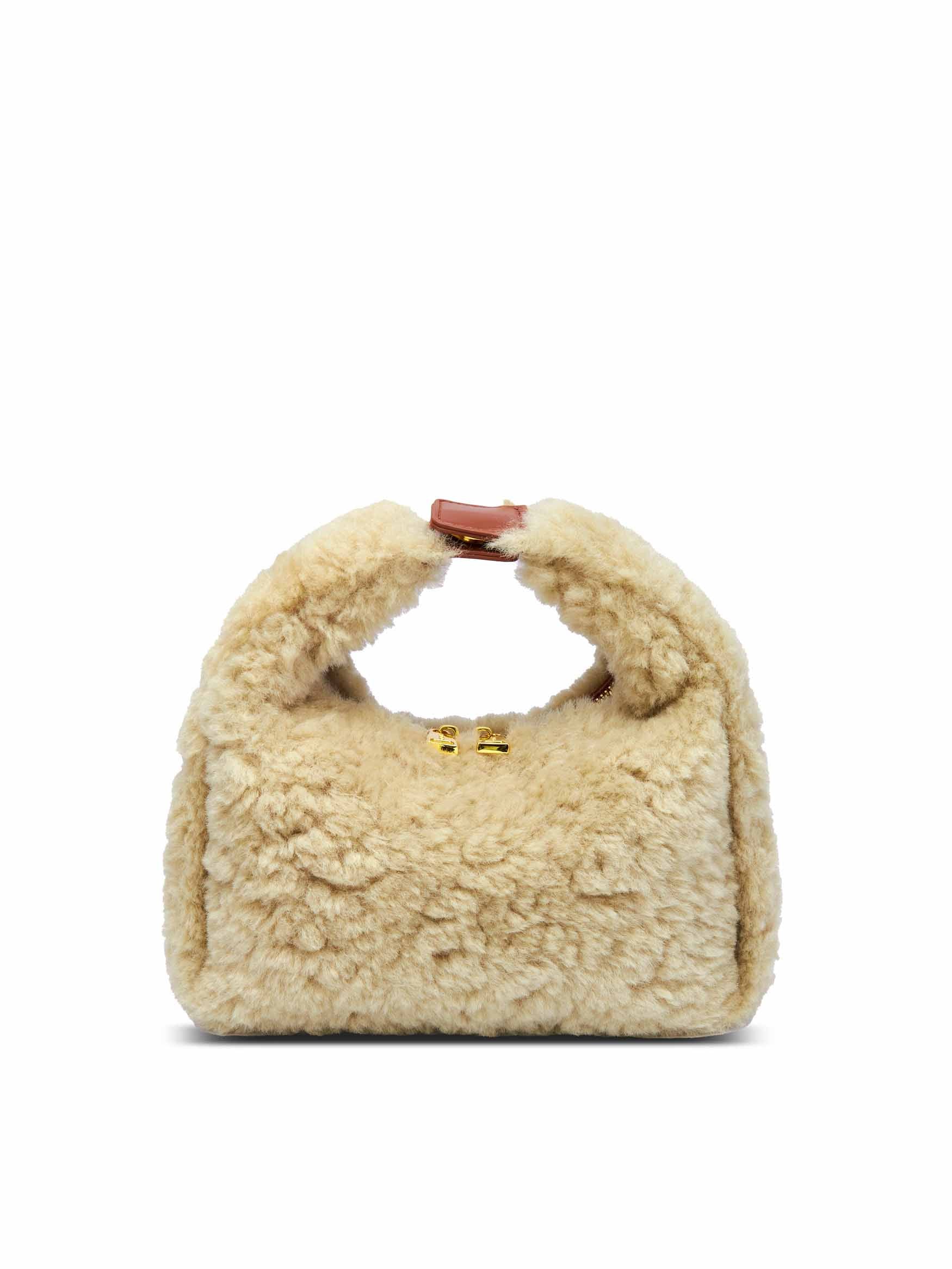 Medium Vienna Top Handle  Crossbody Bag  - Light Green