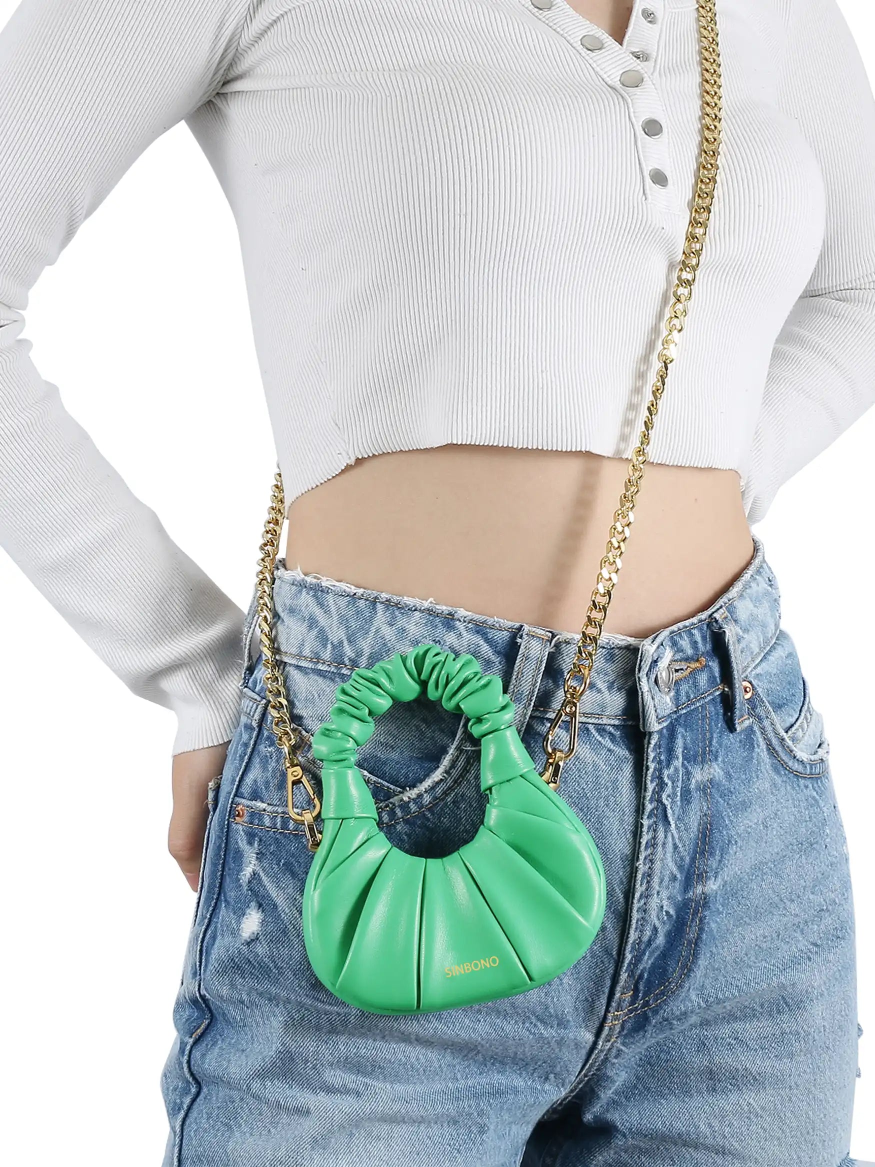 Mini Ava Bag - Grass Green