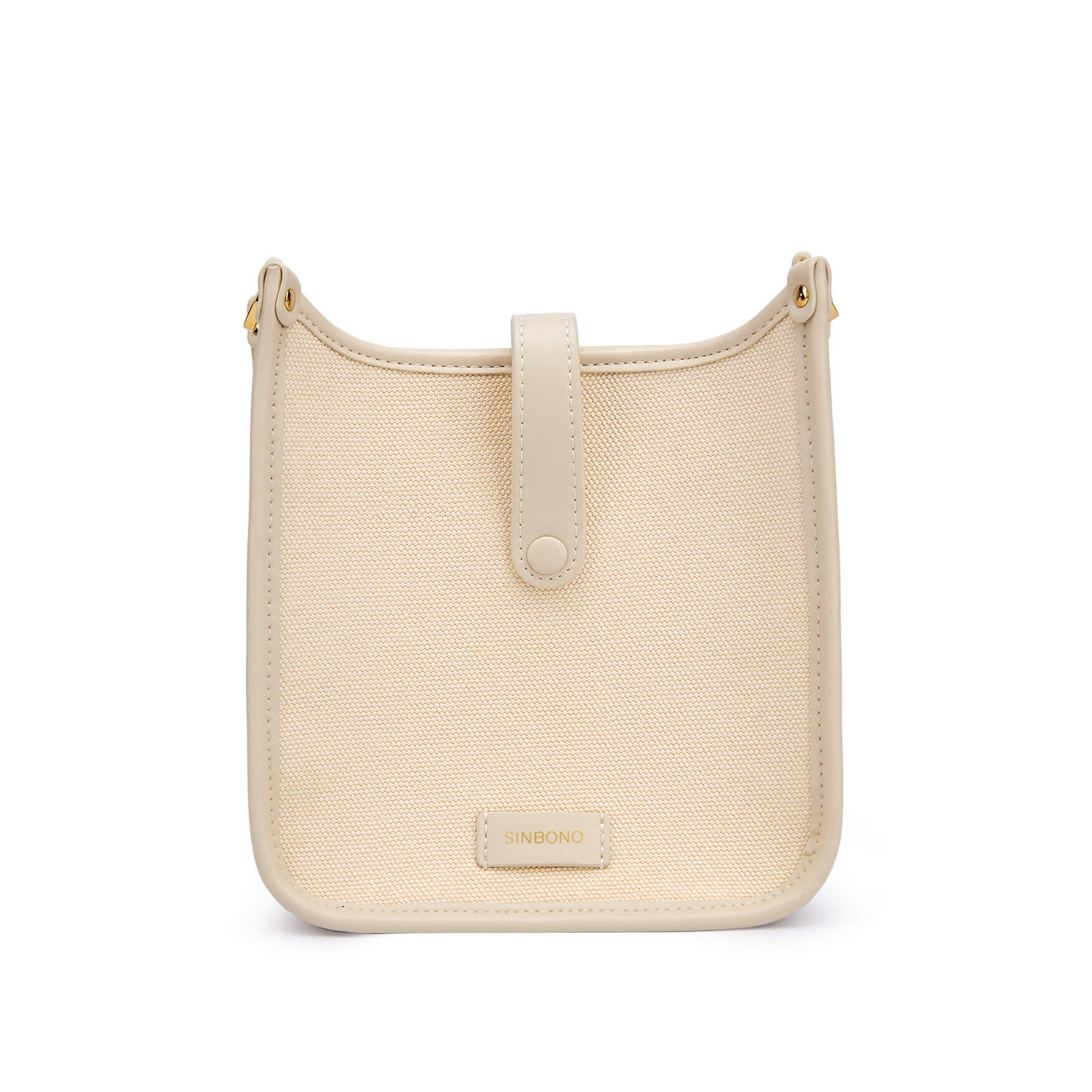 SINBONO Ivory Crossbody Bag- High-quality Soft Vegan Leather Bag