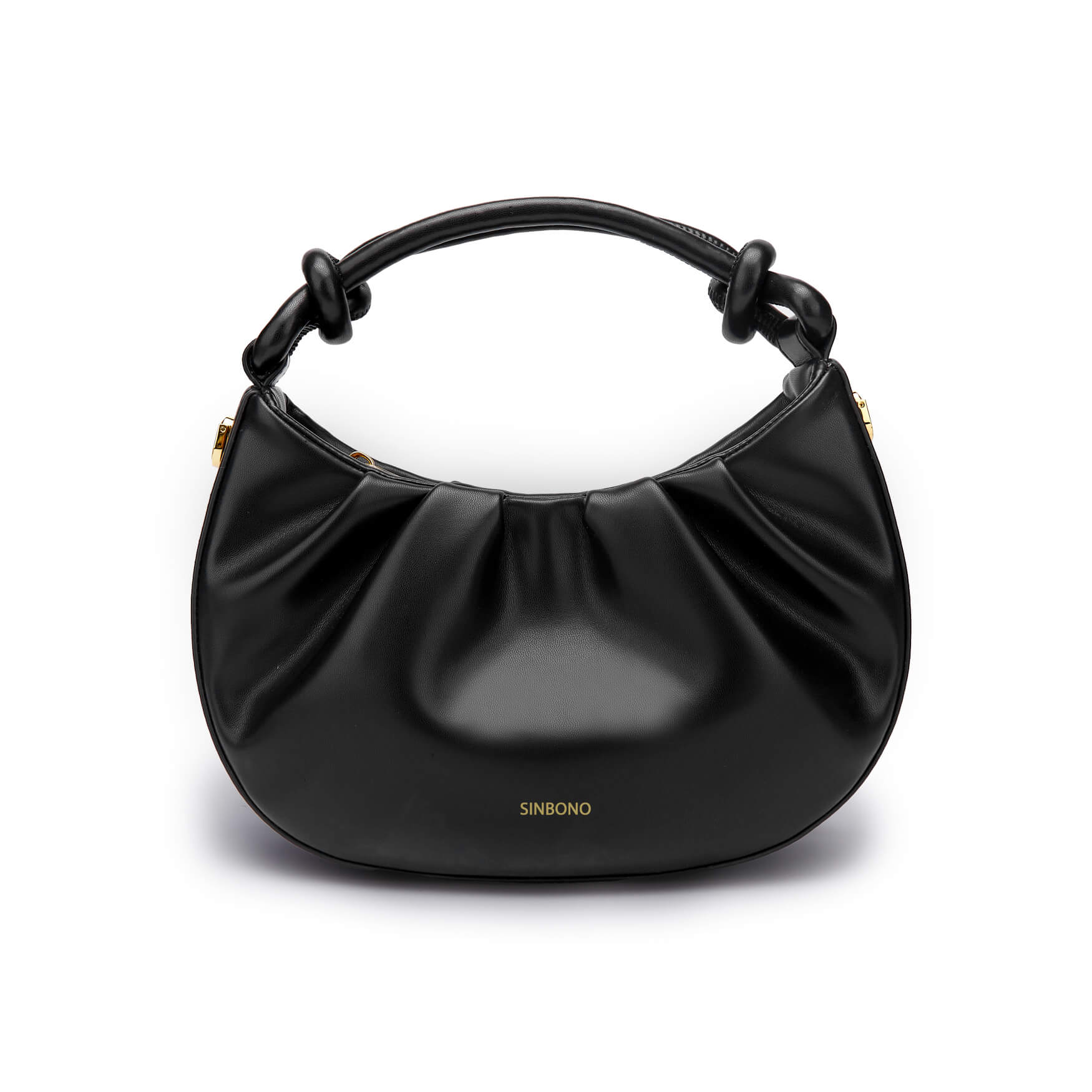 Cate Top Handle Crossbody Bag  - Black