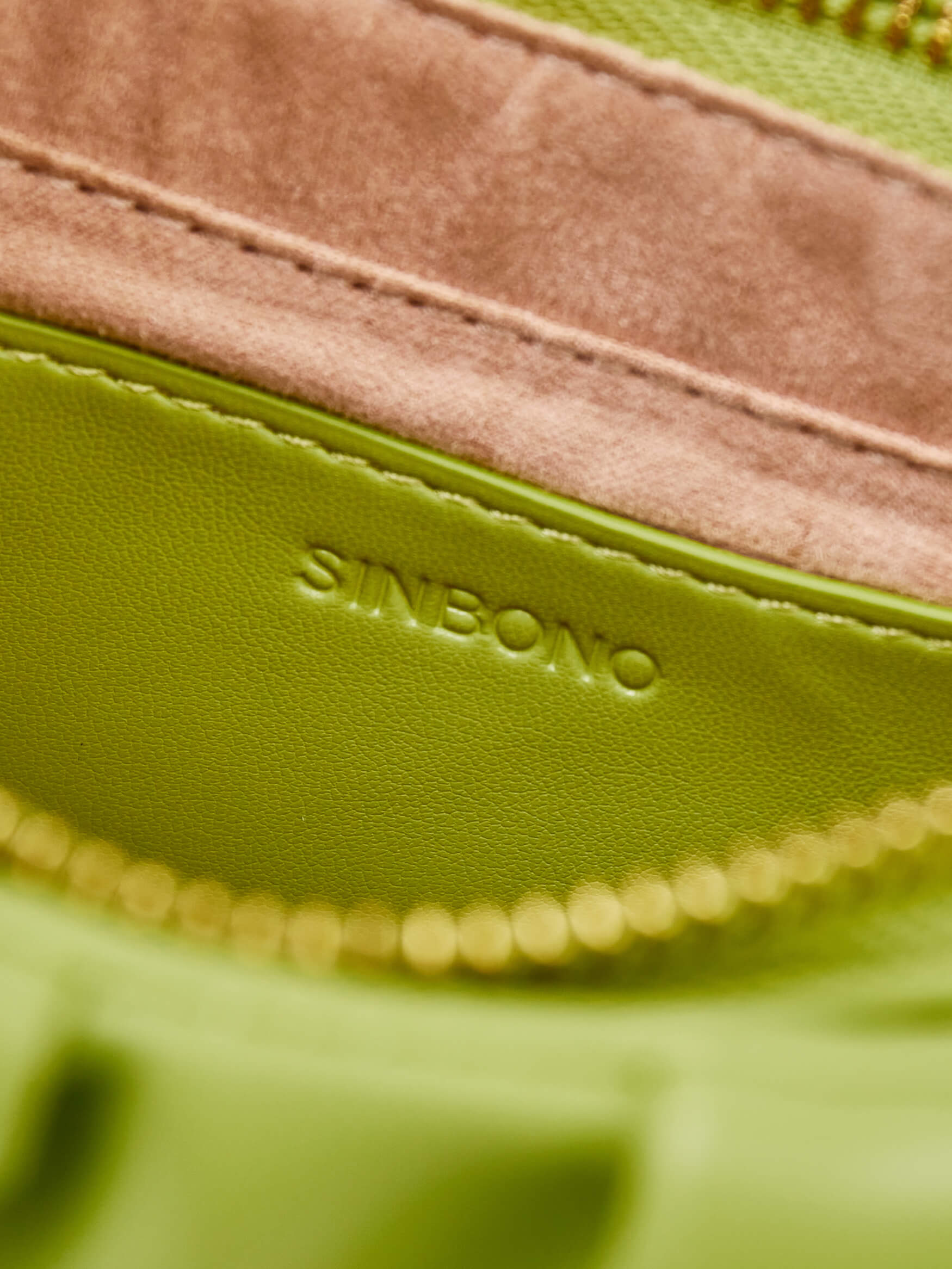 SINBONO Cate Lime Green Leather Handbags -Vegan Leather Women Bag