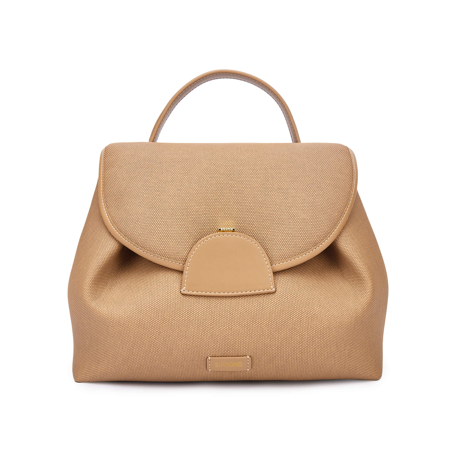 SINBONO Brown Crossbody Bag- High-quality Soft Vegan Leather Bag