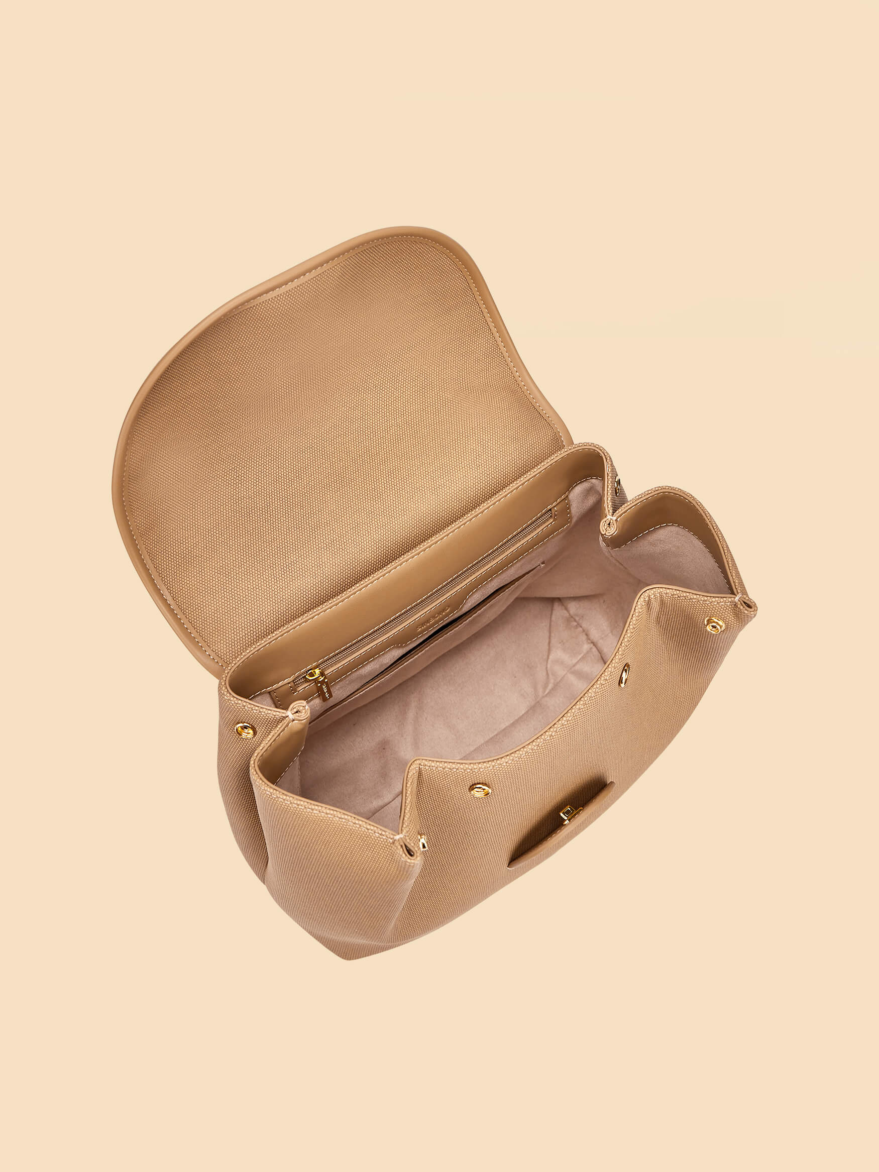 SINBONO Brown Crossbody Bag- High-quality Soft Vegan Leather Bag