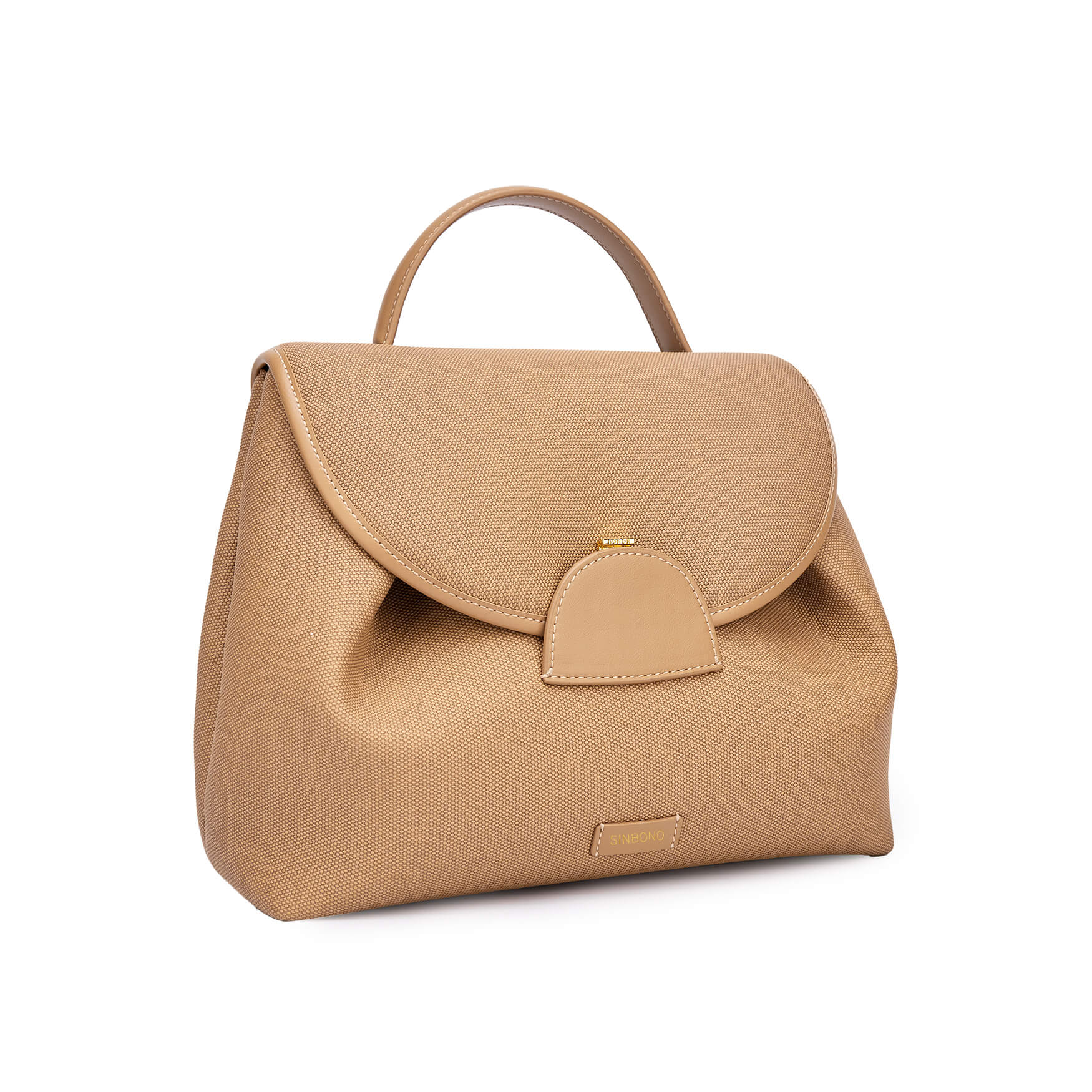 SINBONO Brown Crossbody Bag- High-quality Soft Vegan Leather Bag