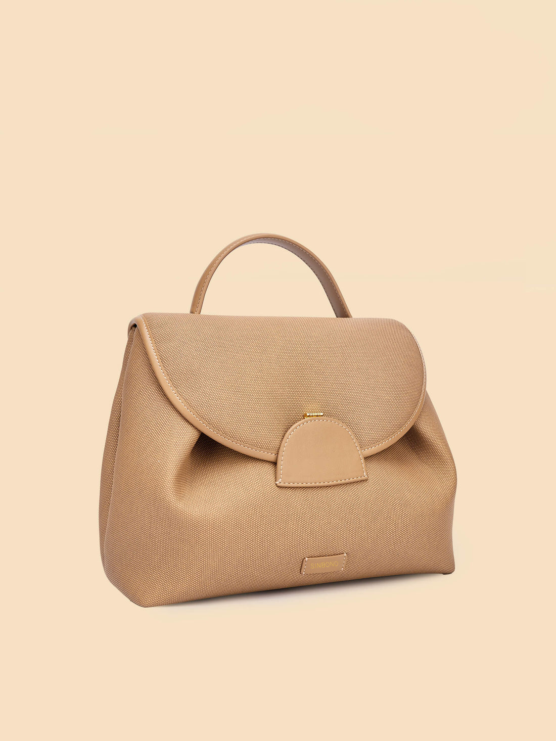 SINBONO Brown Crossbody Bag- High-quality Soft Vegan Leather Bag