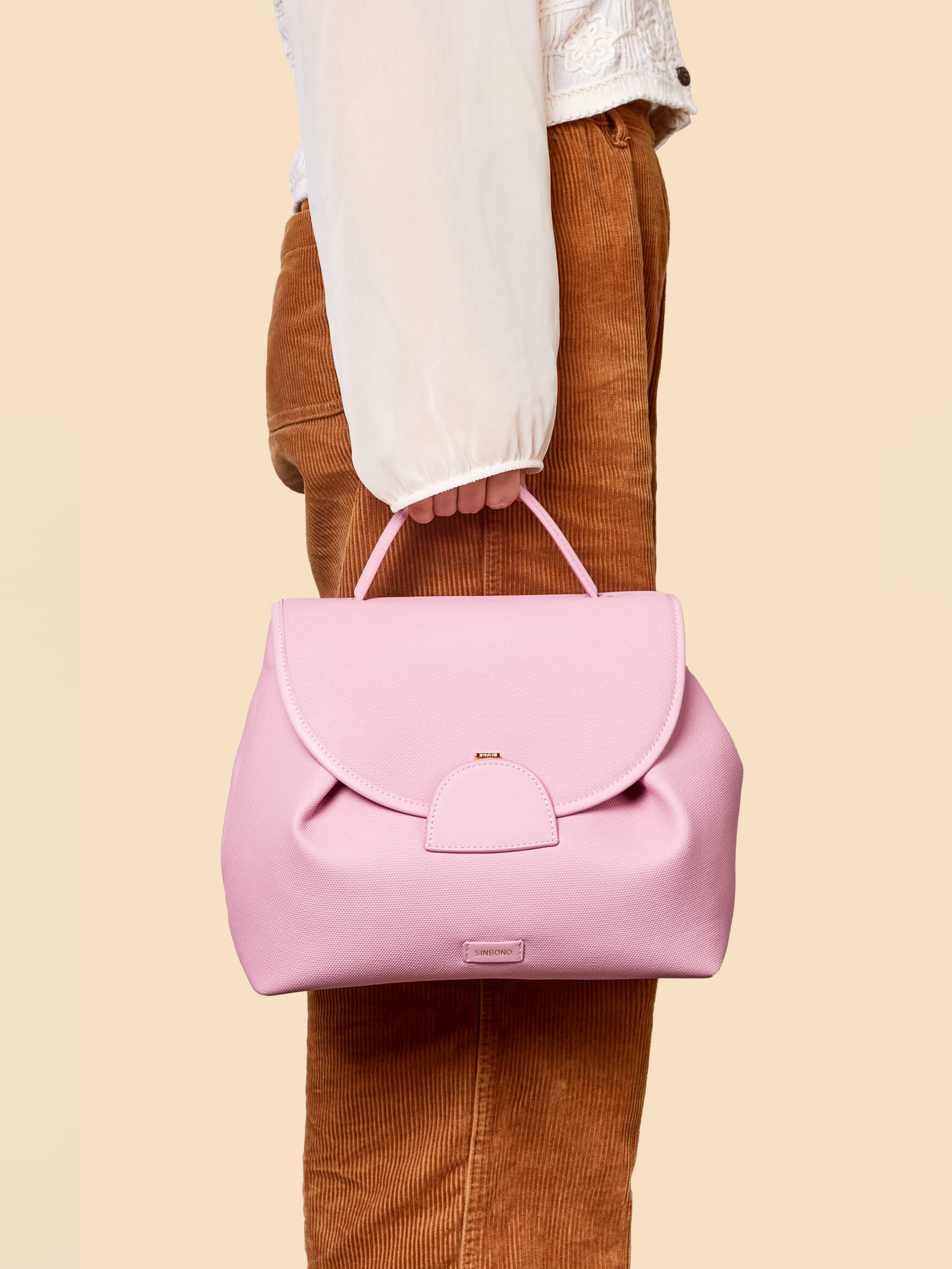 Gigi Top Handle Crossbody Bag - Pink