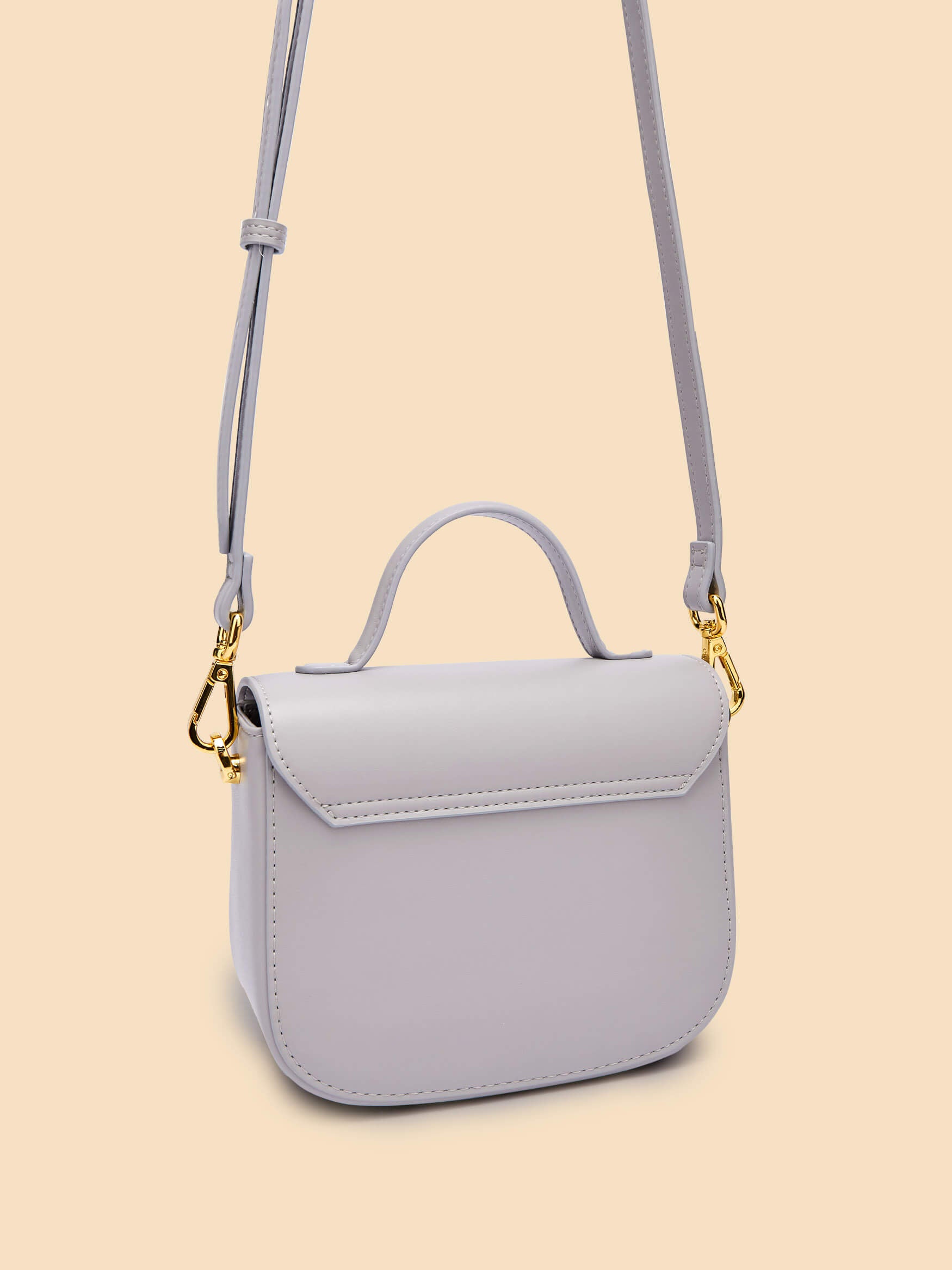 SINBONO Grace Top Handle Crossbody Bag Gray
