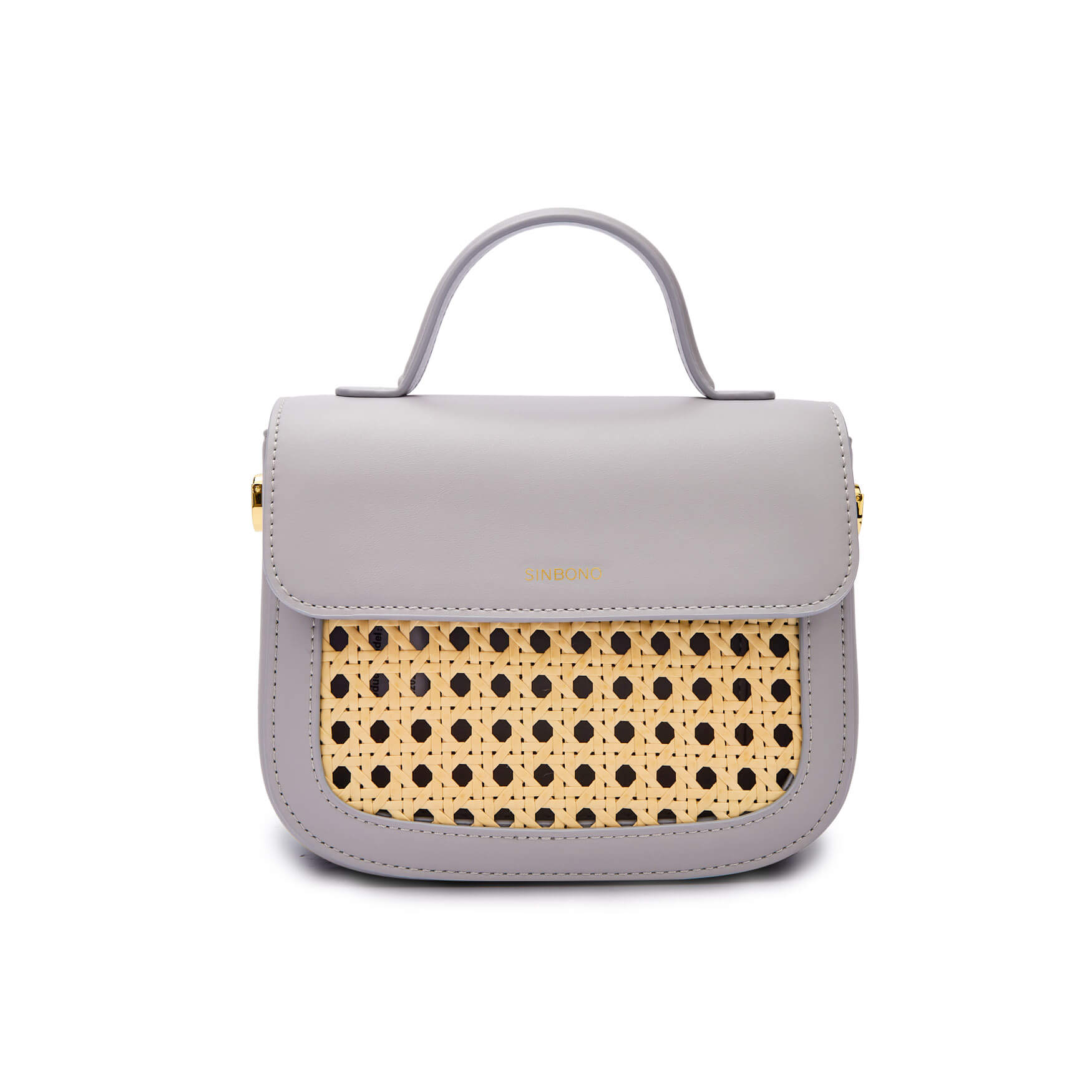 SINBONO Grace Top Handle Crossbody Bag Gray