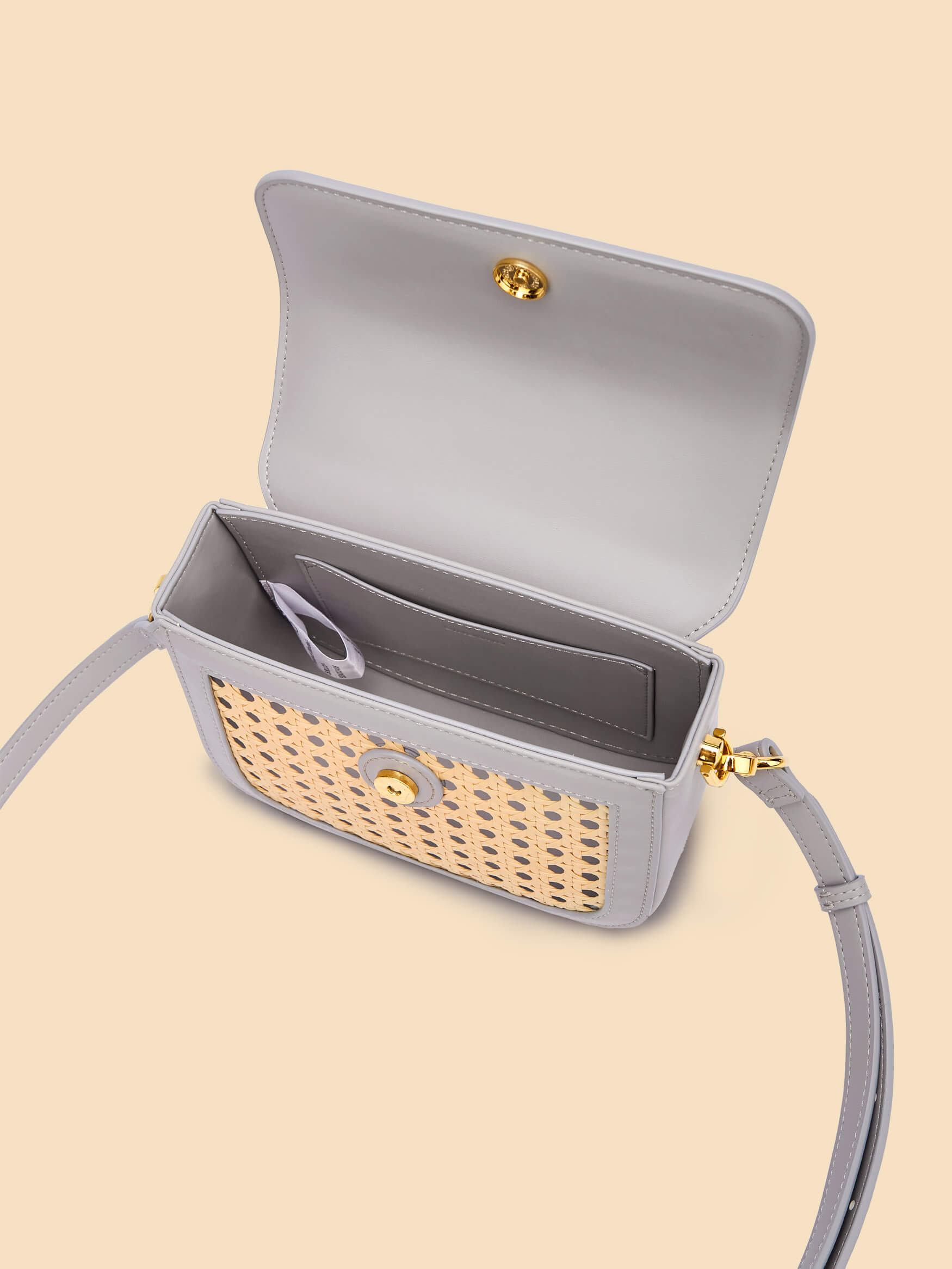 SINBONO Grace Top Handle Crossbody Bag Gray