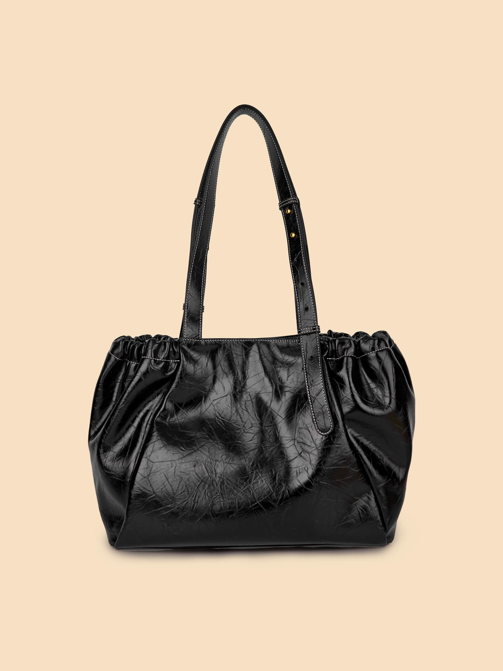 SINBONO Halle Hobo Tote Bag  Black