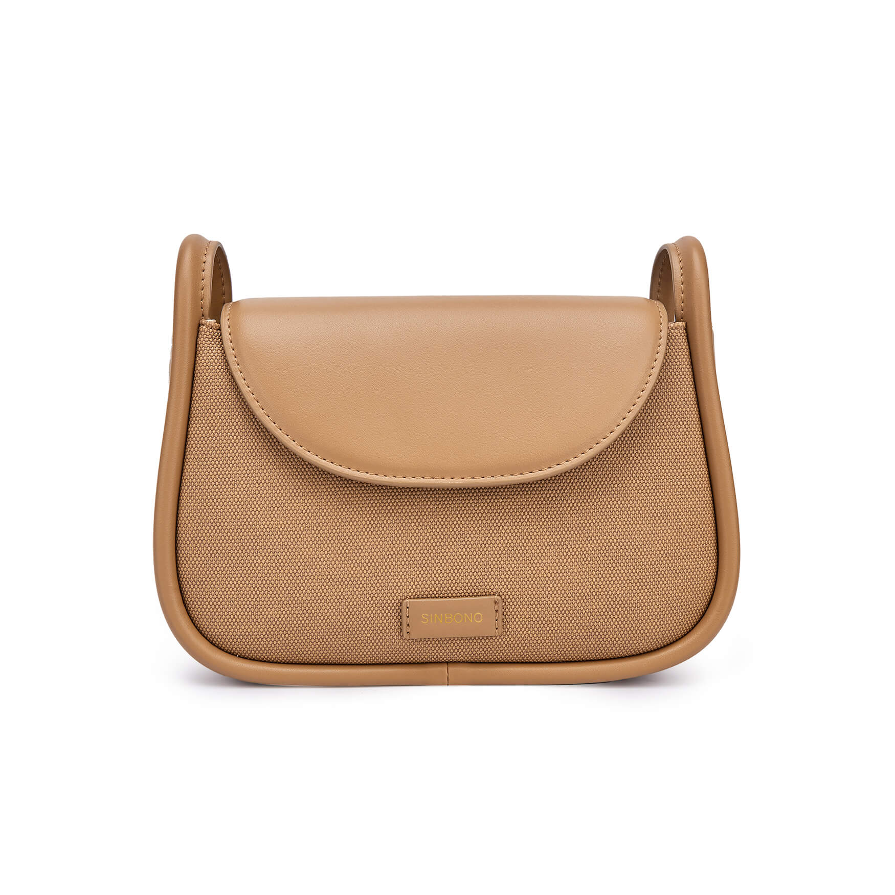 SINBONO Brown Crossbody Bag- High-quality Soft Vegan Leather Bag