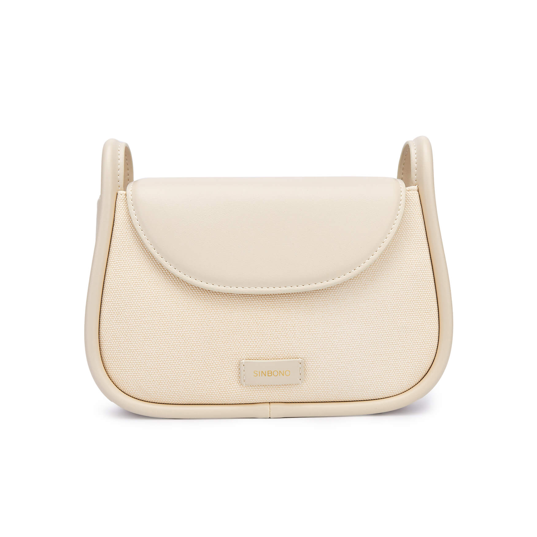 SINBONO Ivory Crossbody Bag- High-quality Soft Vegan Leather Bag