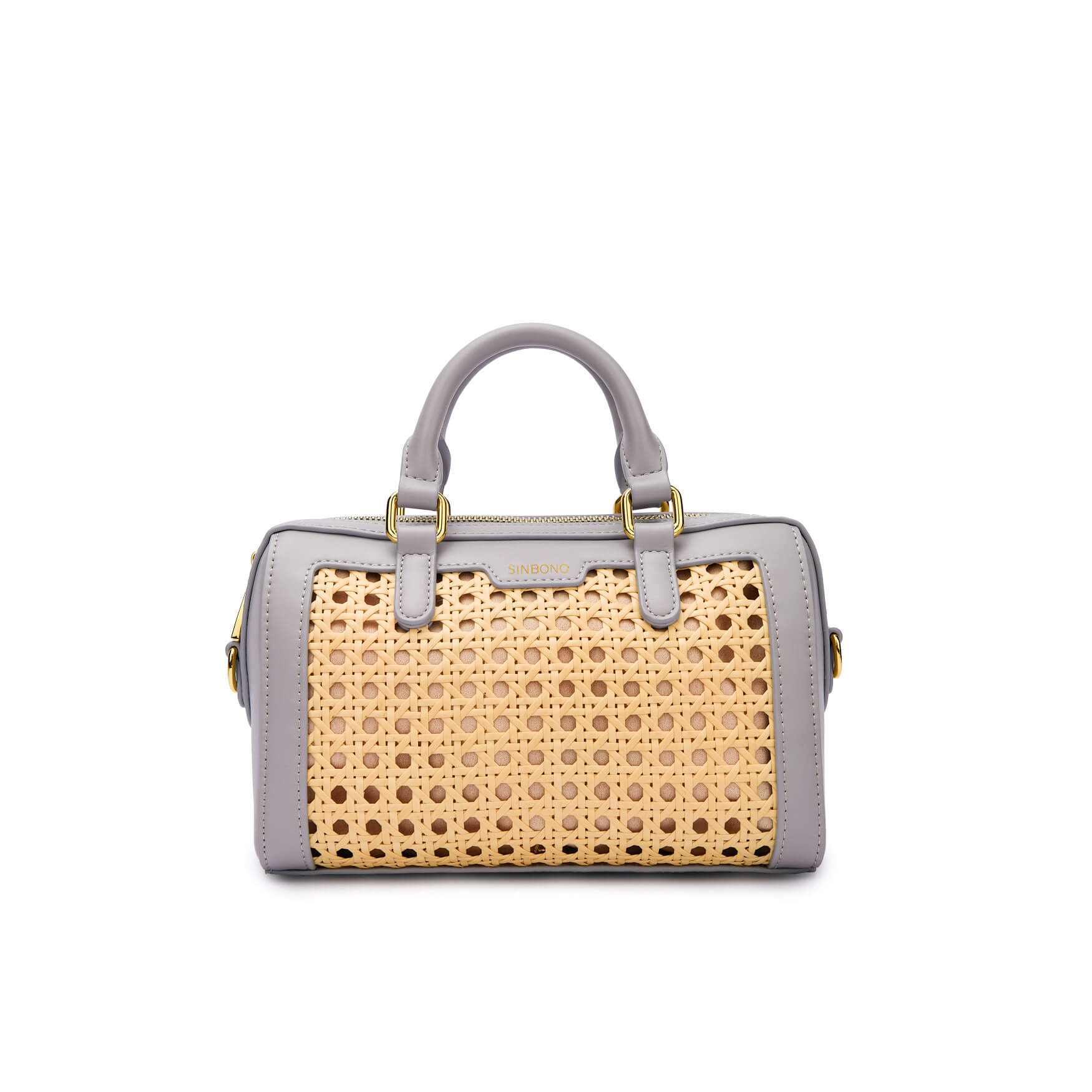 SINBONO Juliet Top Handle Crossbody Bag Gray