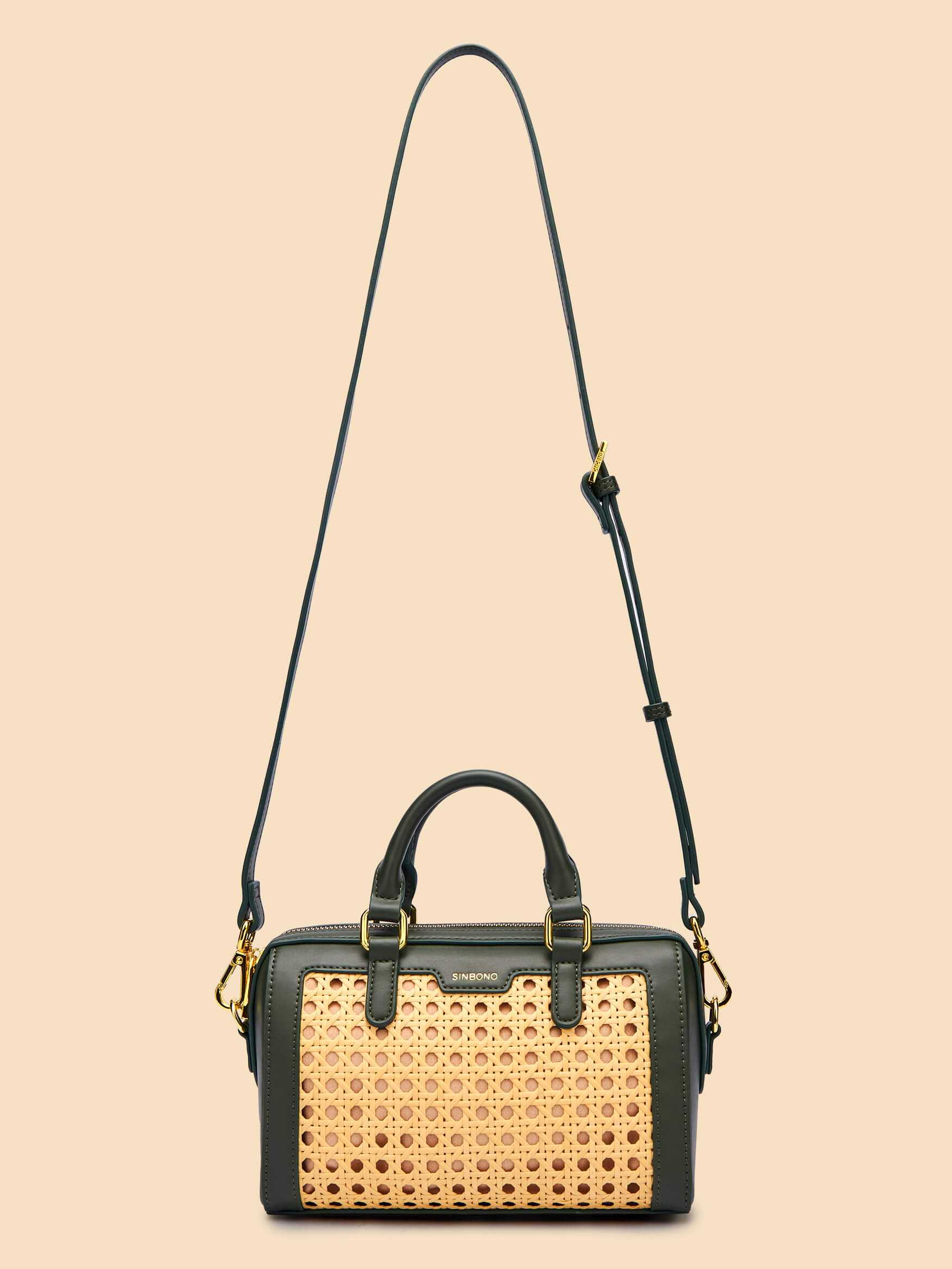 SINBONO Juliet Top Handle Crossbody Bag Green