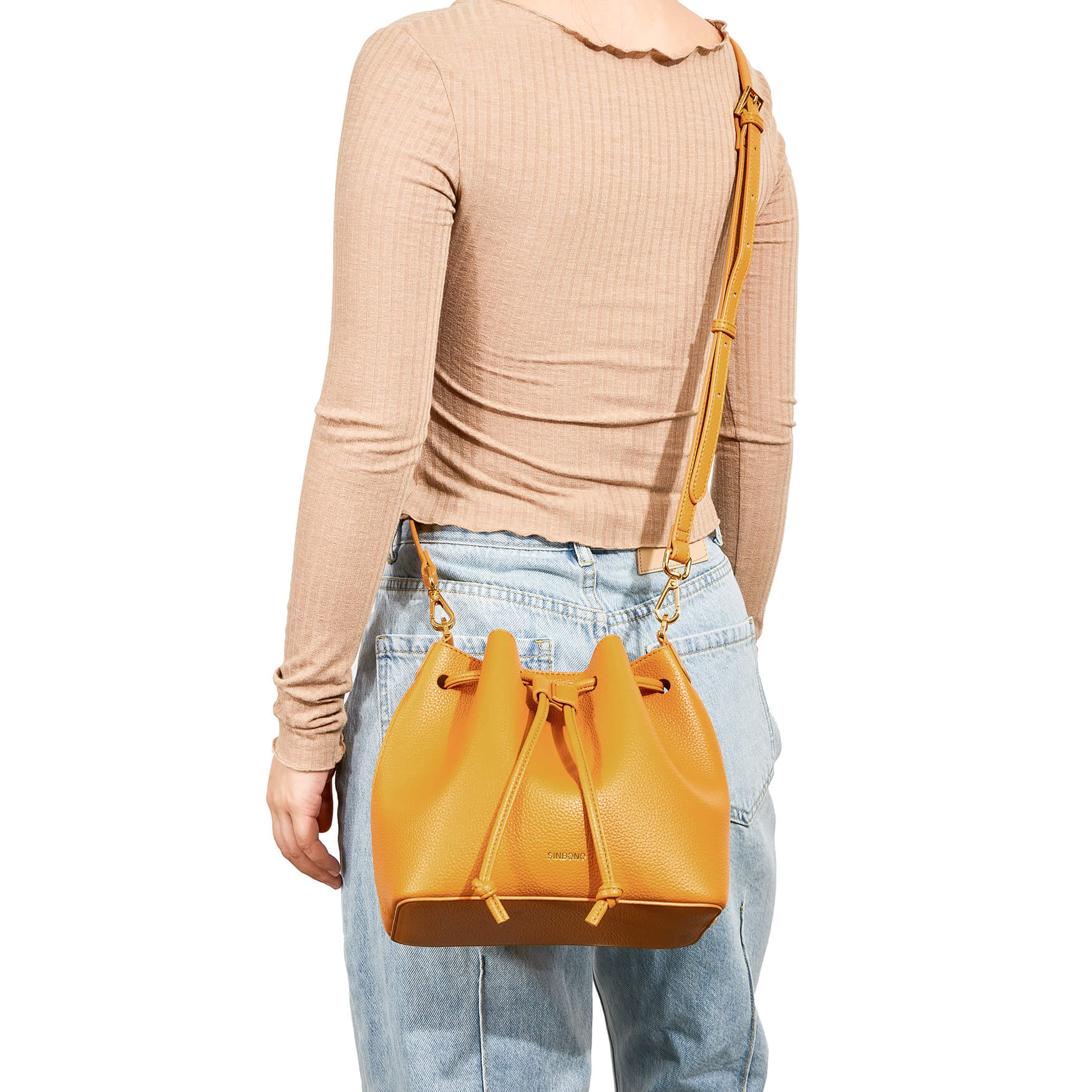 SINBONO Kate Bucket Bag Beer