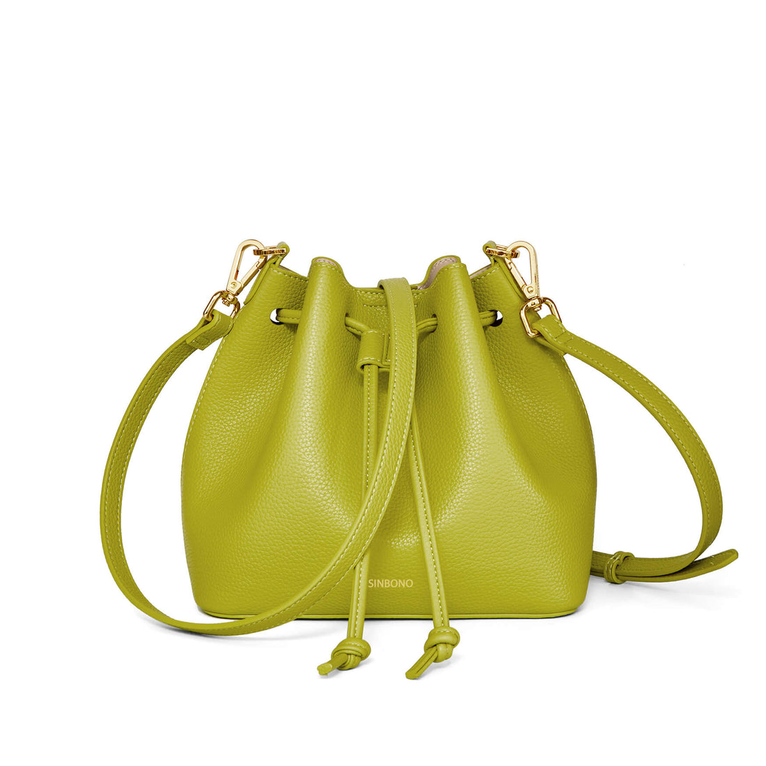 SINBONO Kate Bucket Bag Lime Green