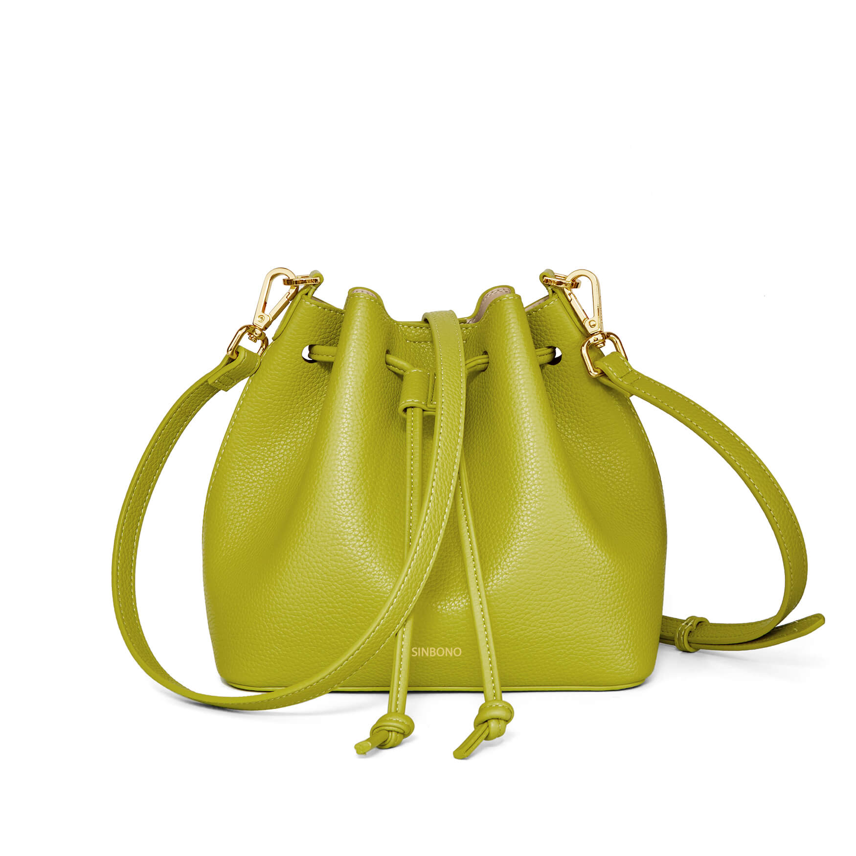 SINBONO Kate Bucket Bag Lime Green