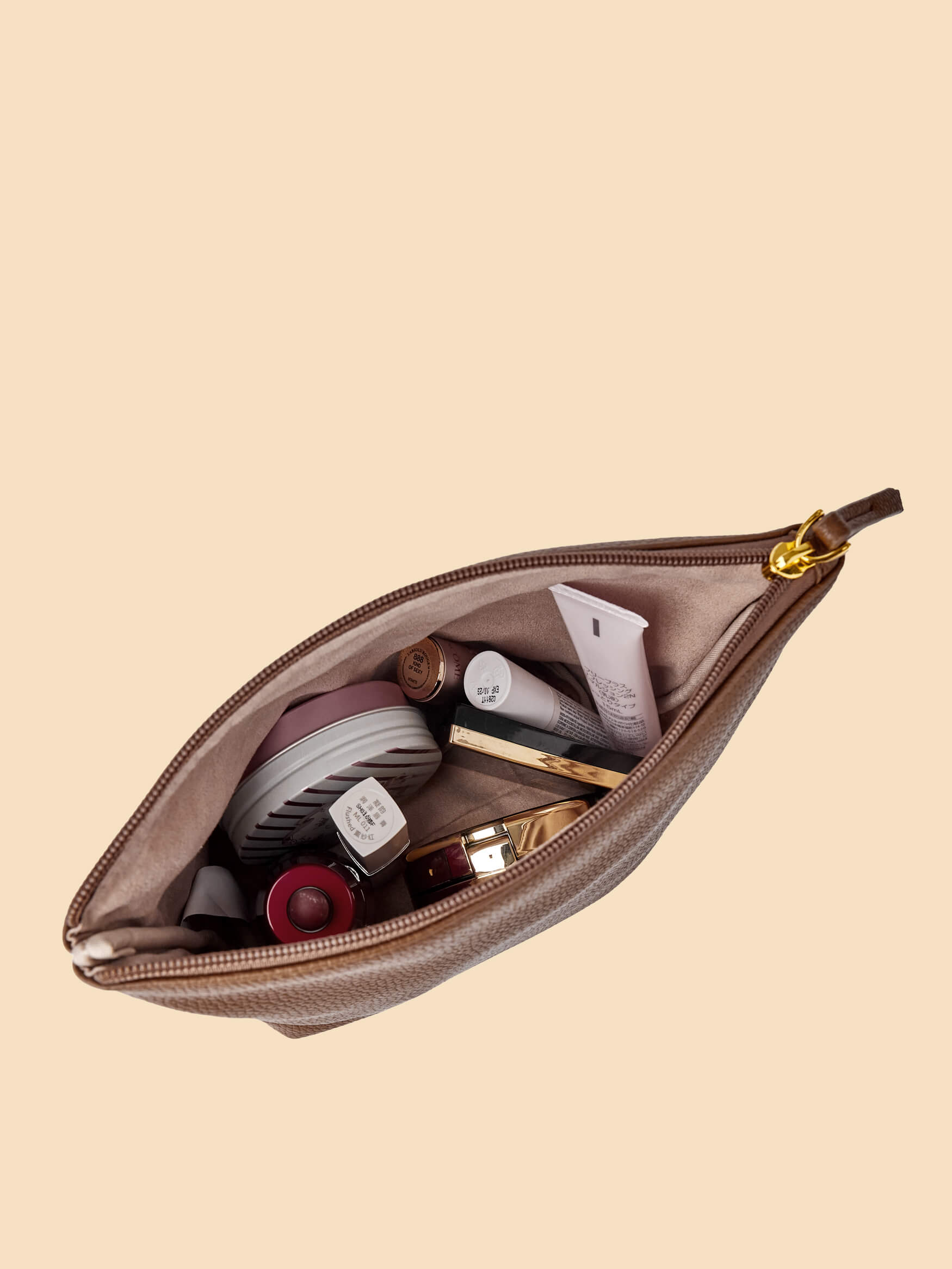 SINBONO  Makeup Bag Brown