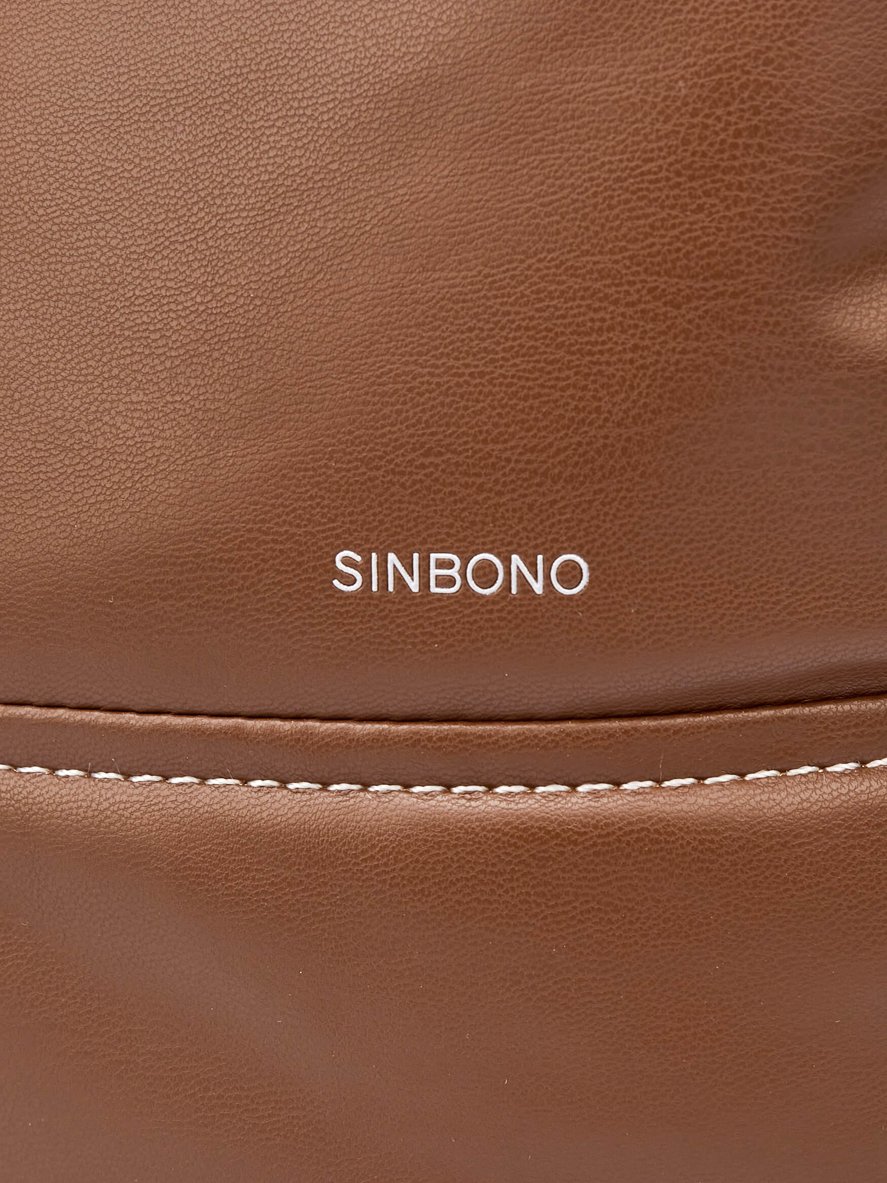 SINBONO Medium Berry Hobo Shoulder Bag Brown