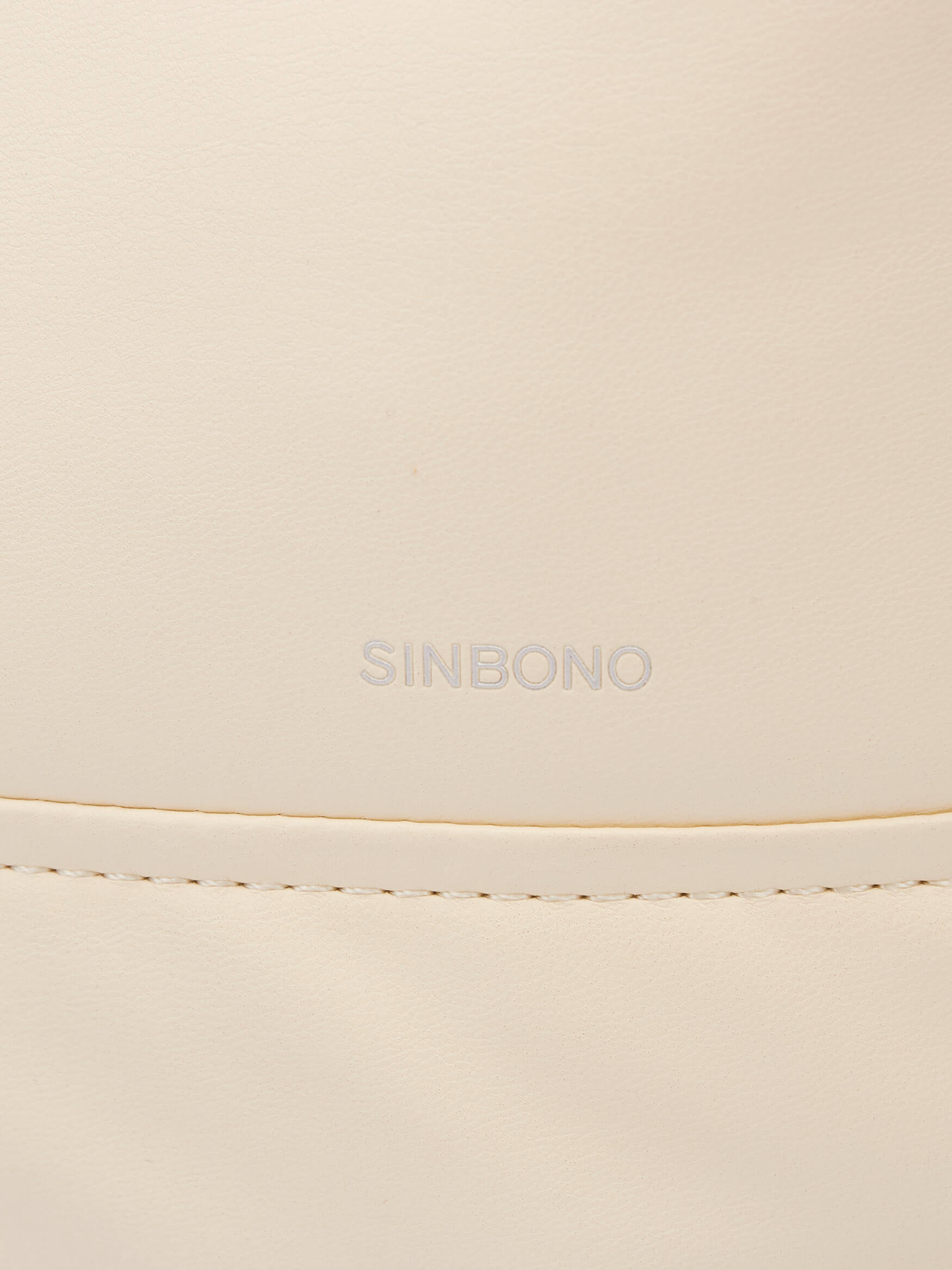 SINBONO Medium Berry Hobo Shoulder Bag  Ivory