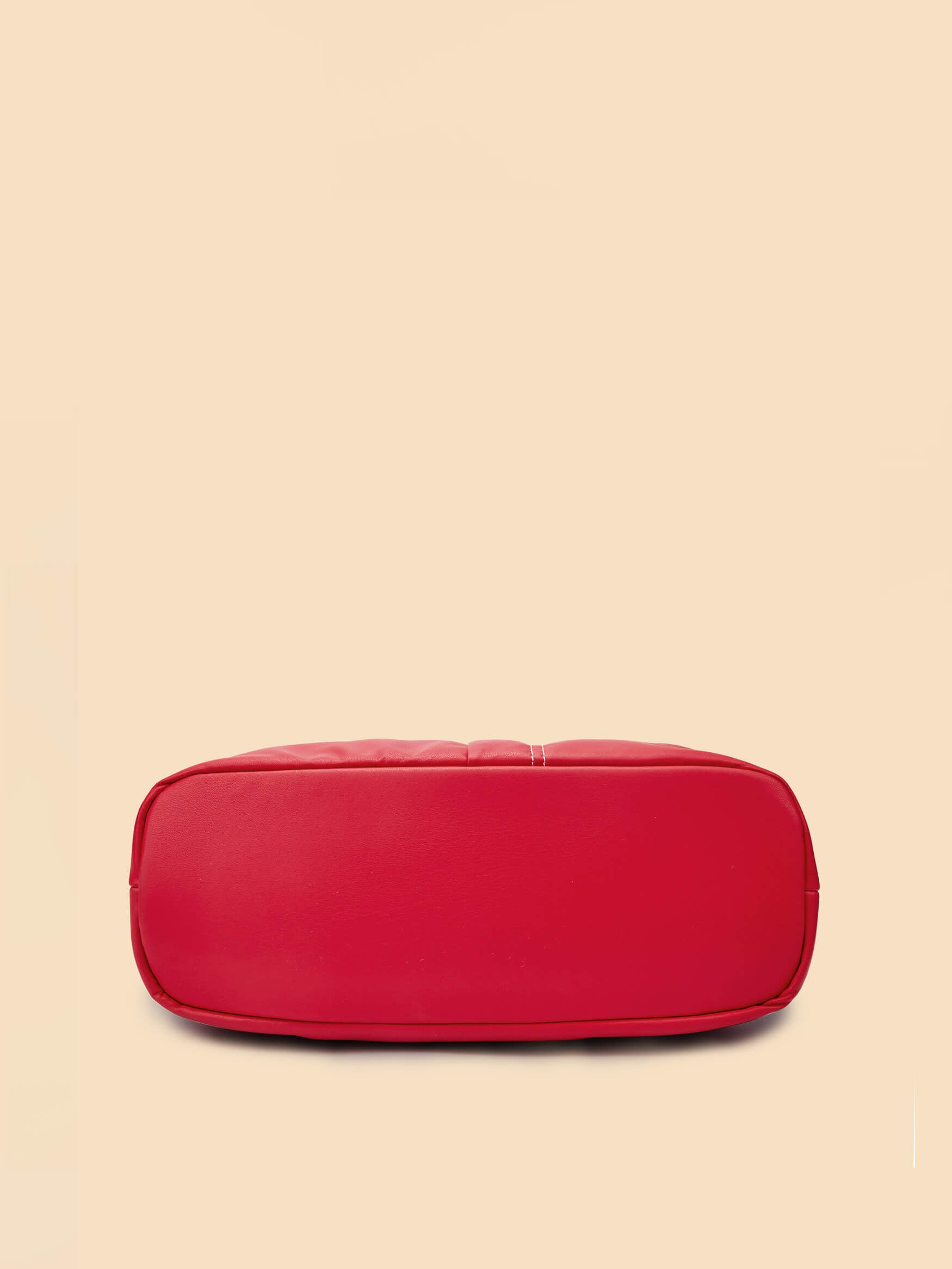 SINBONO Medium Berry Hobo Shoulder Bag Red