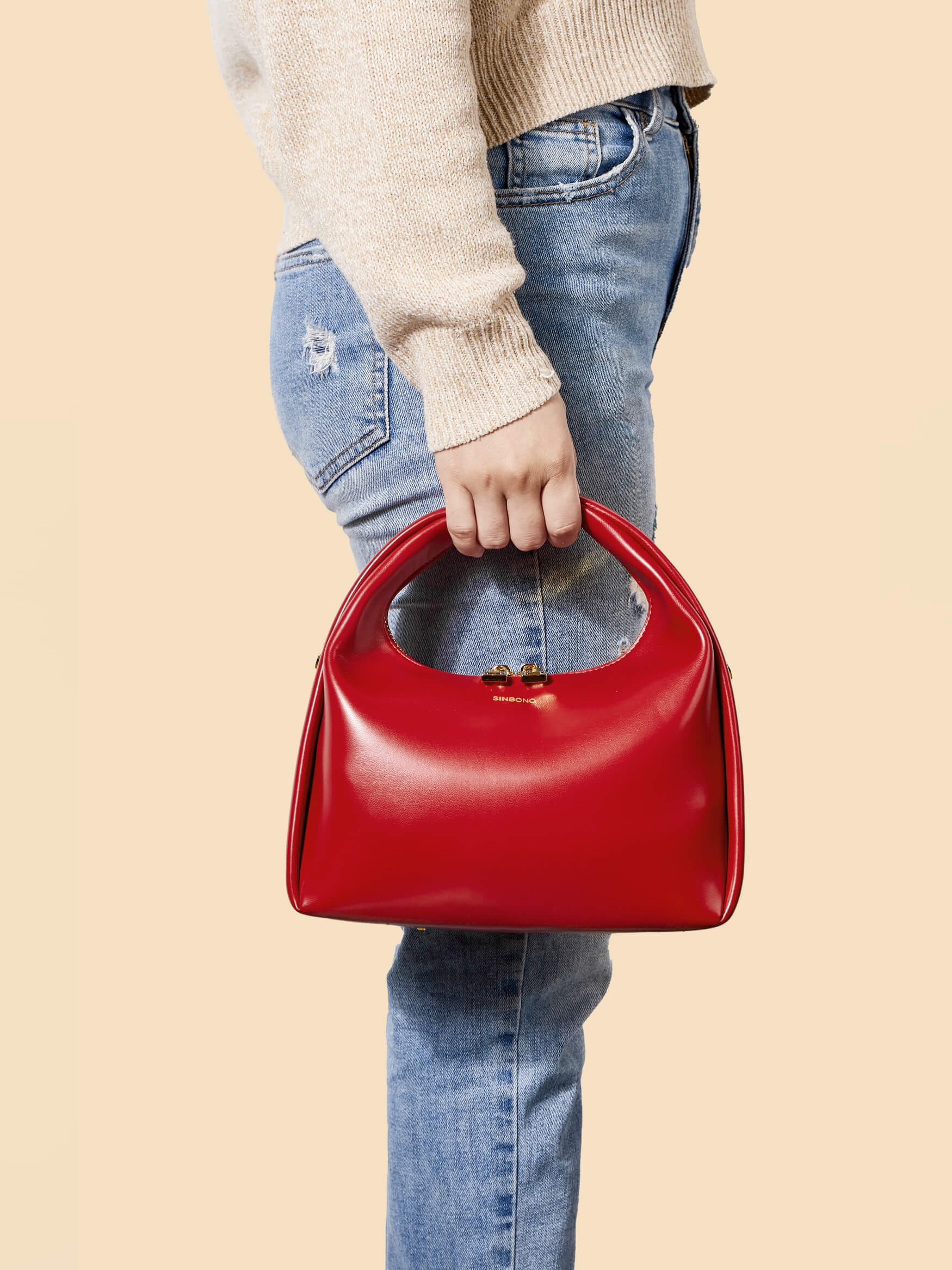 SINBONO Vienna Medium-Sized Vegan Leather Purses 