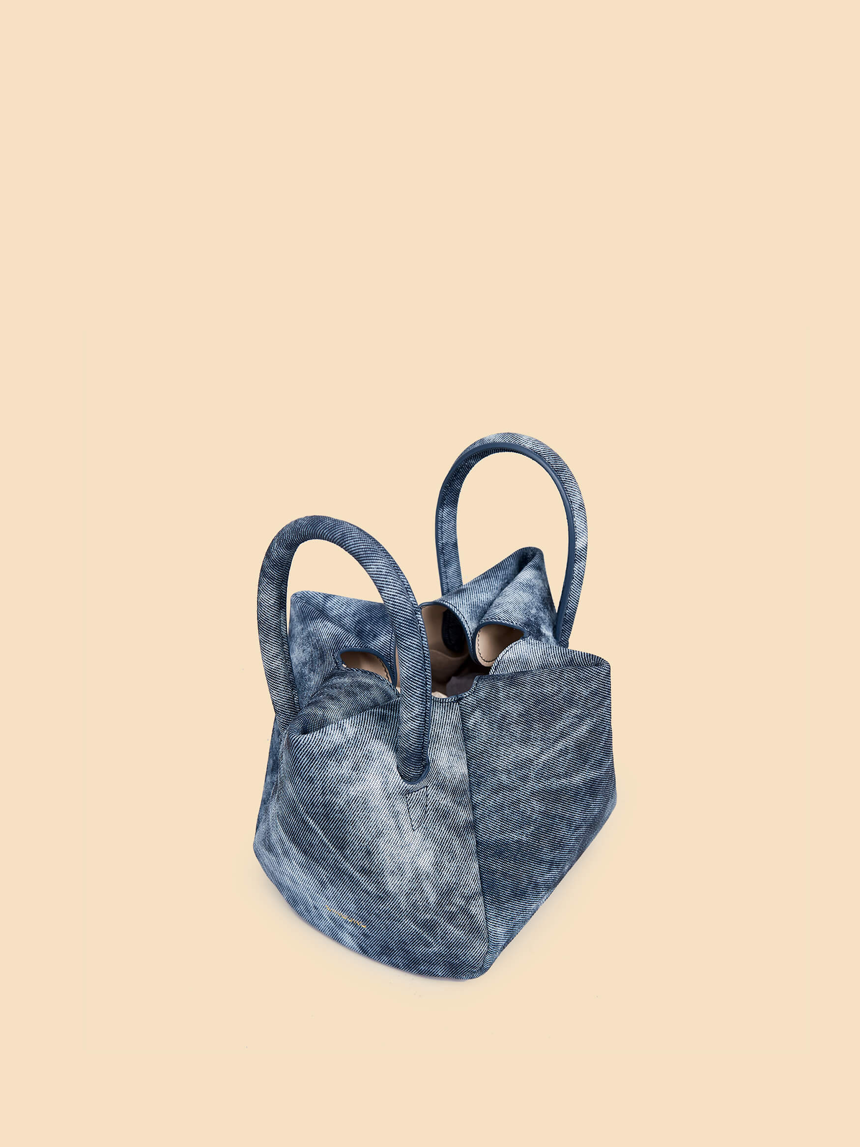 SINBONO Selena Ruched Hobo Handle Crossbody Bag Deep Blue