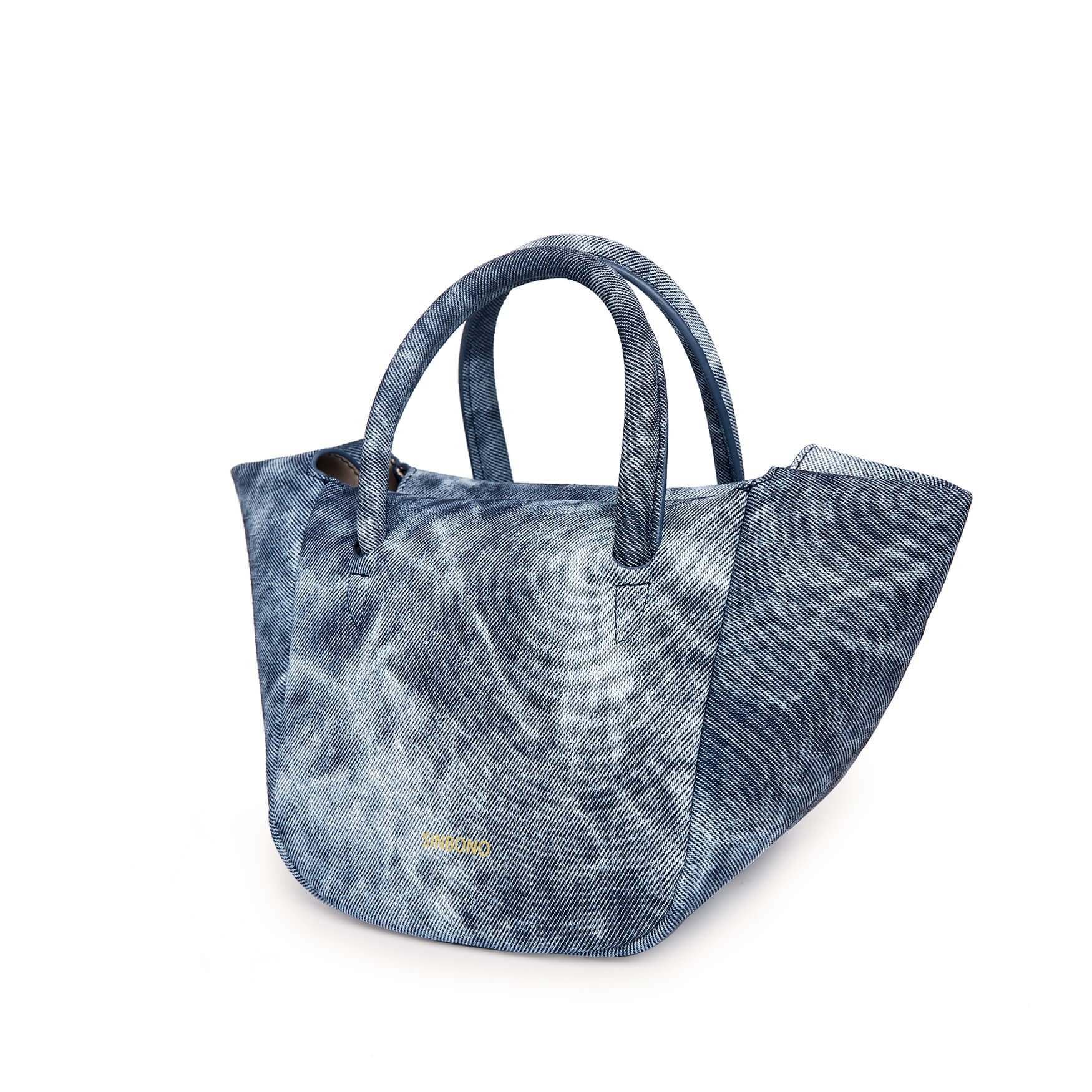 SINBONO Selena Ruched Hobo Handle Crossbody Bag Deep Blue