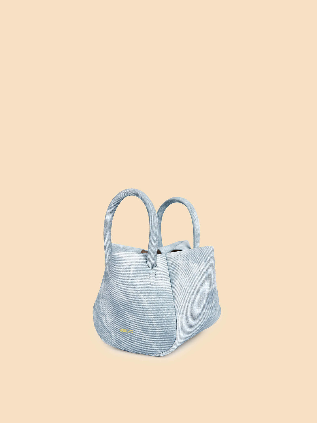 SINBONO Selena Ruched Hobo Handle Crossbody Bag Mist Blue