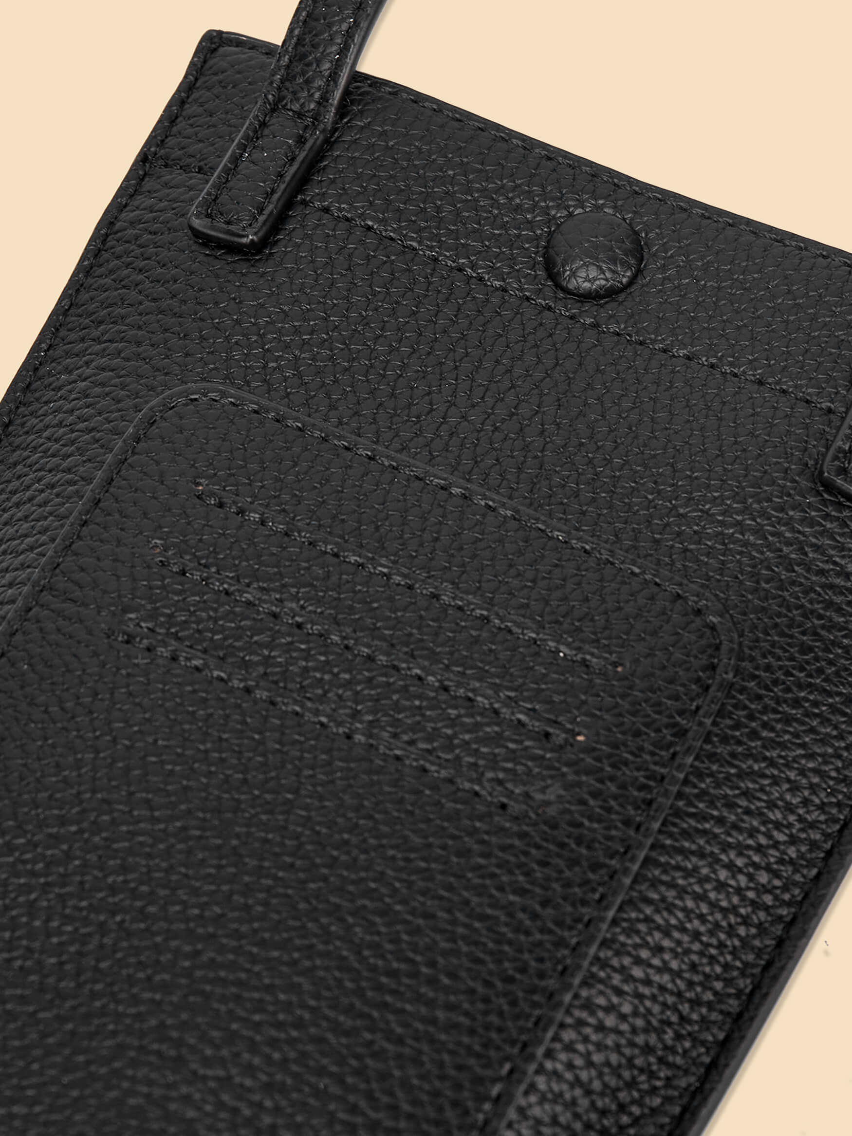 SINBONO Black Crossbody Bag- High-quality Soft Vegan Leather Bag