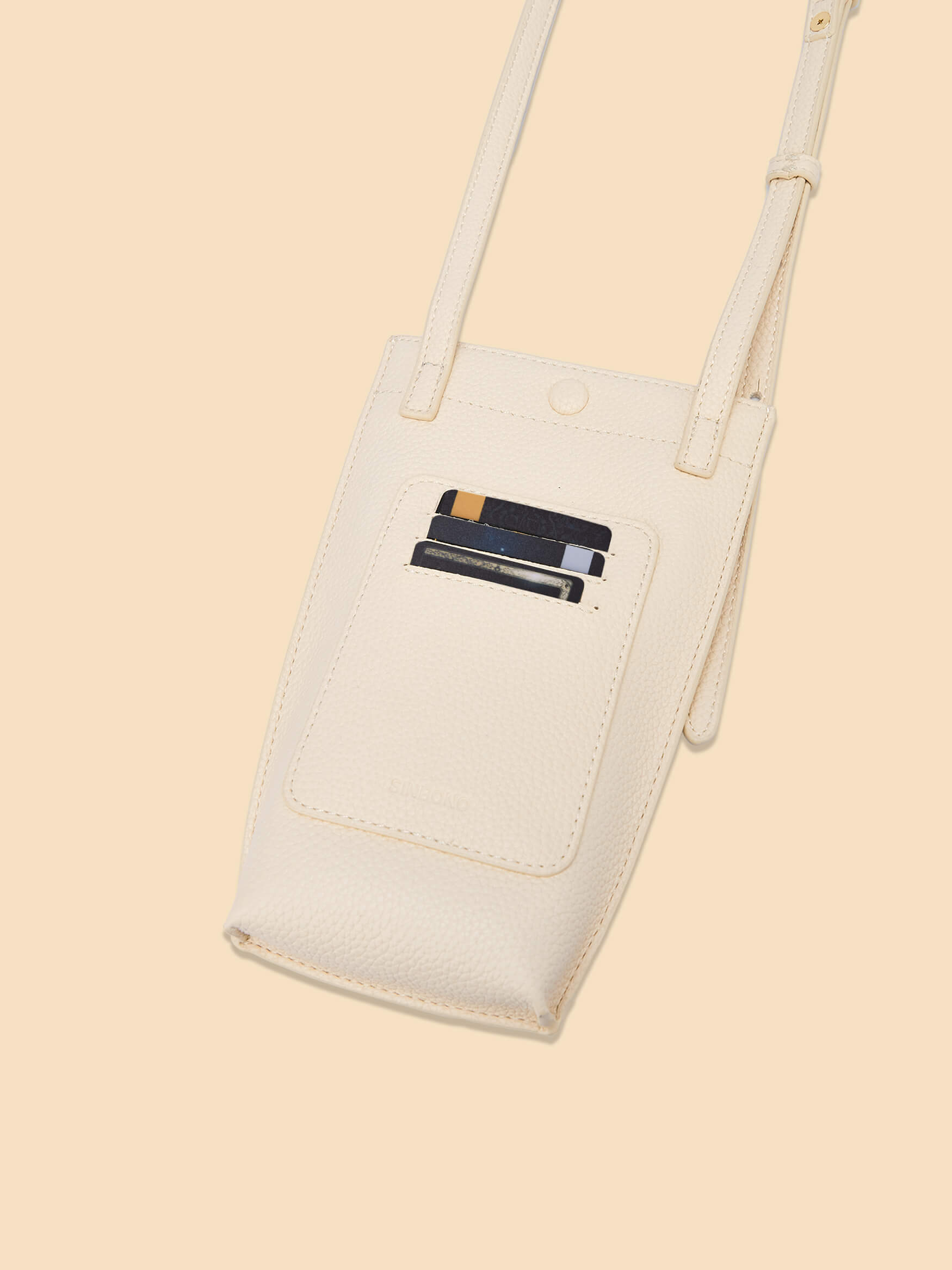 SINBONO Ivory Crossbody Bag- High-quality Soft Vegan Leather Bag