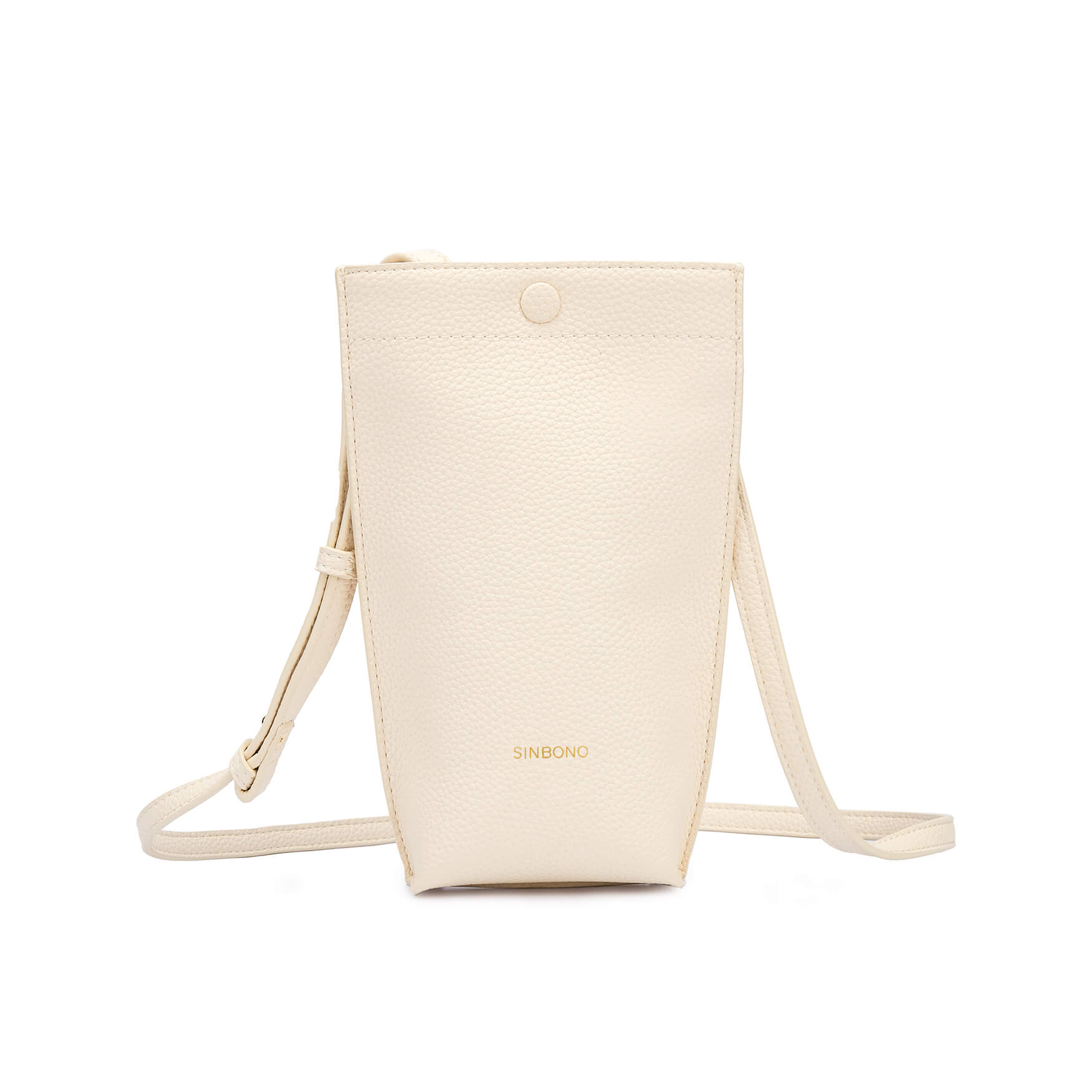 SINBONO Ivory Crossbody Bag- High-quality Soft Vegan Leather Bag