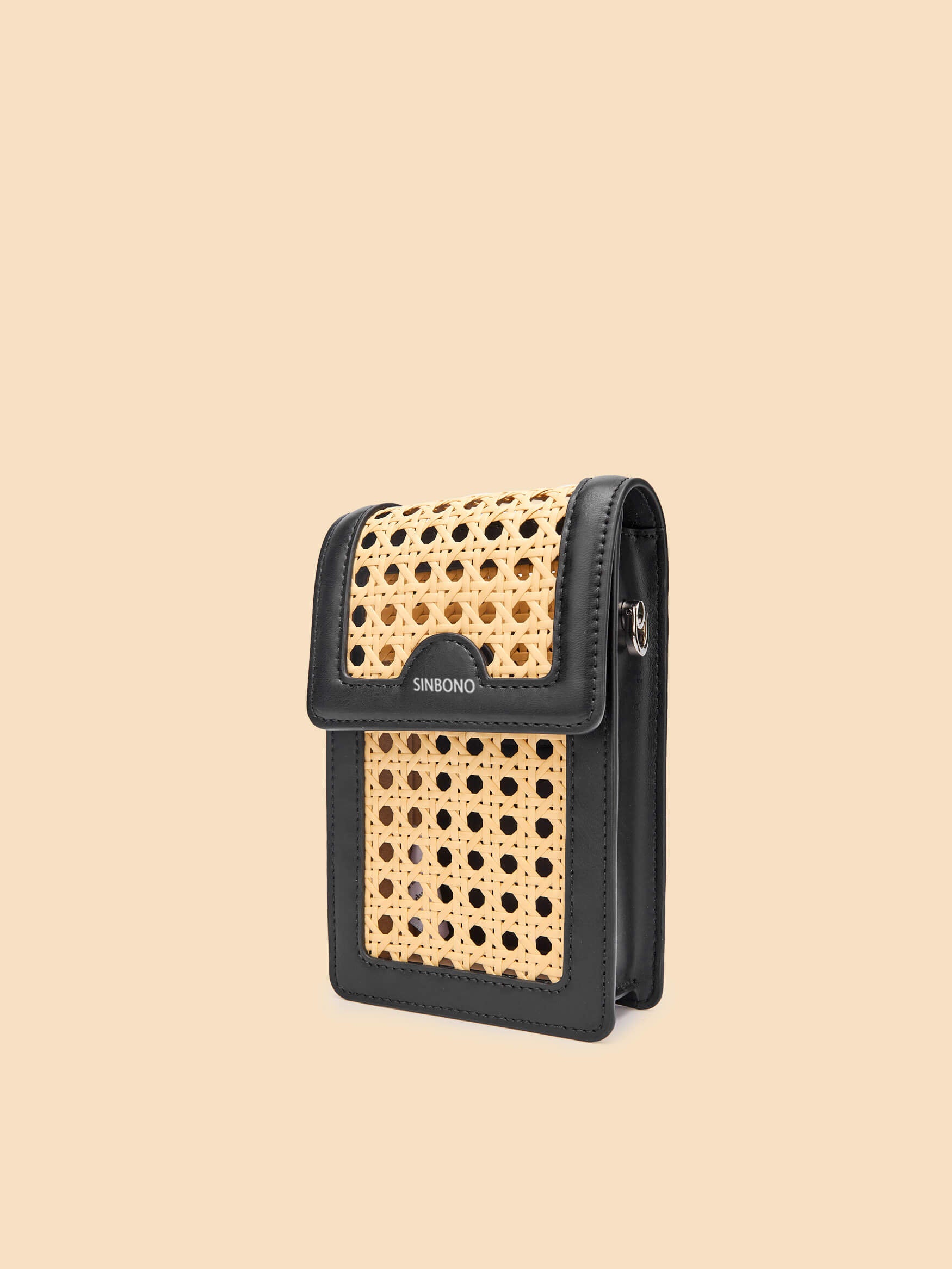 SINBONO Vera Crossbody Wallet Phone Bag Black