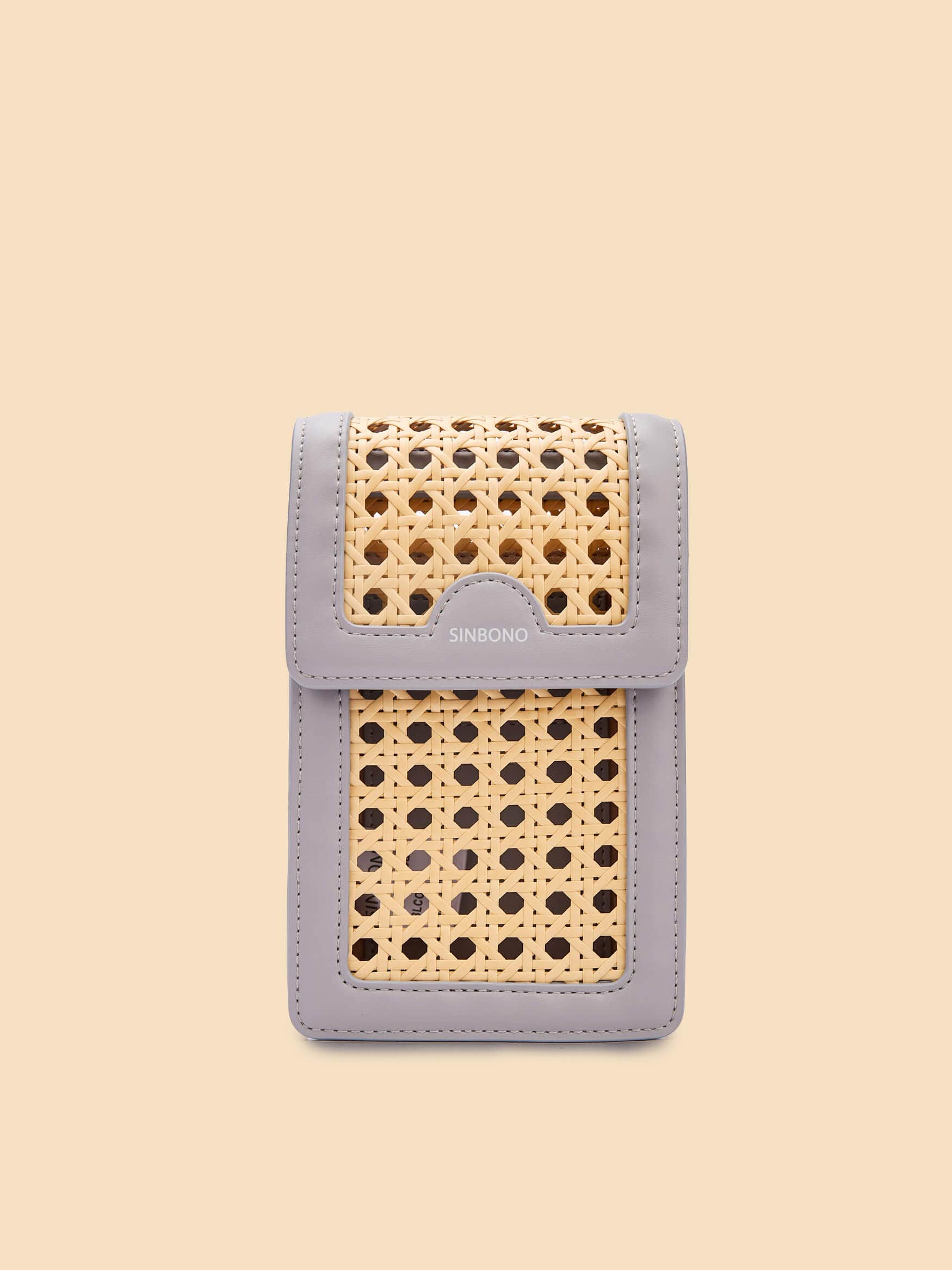 SINBONO Vera Crossbody Wallet Phone Bag Gray