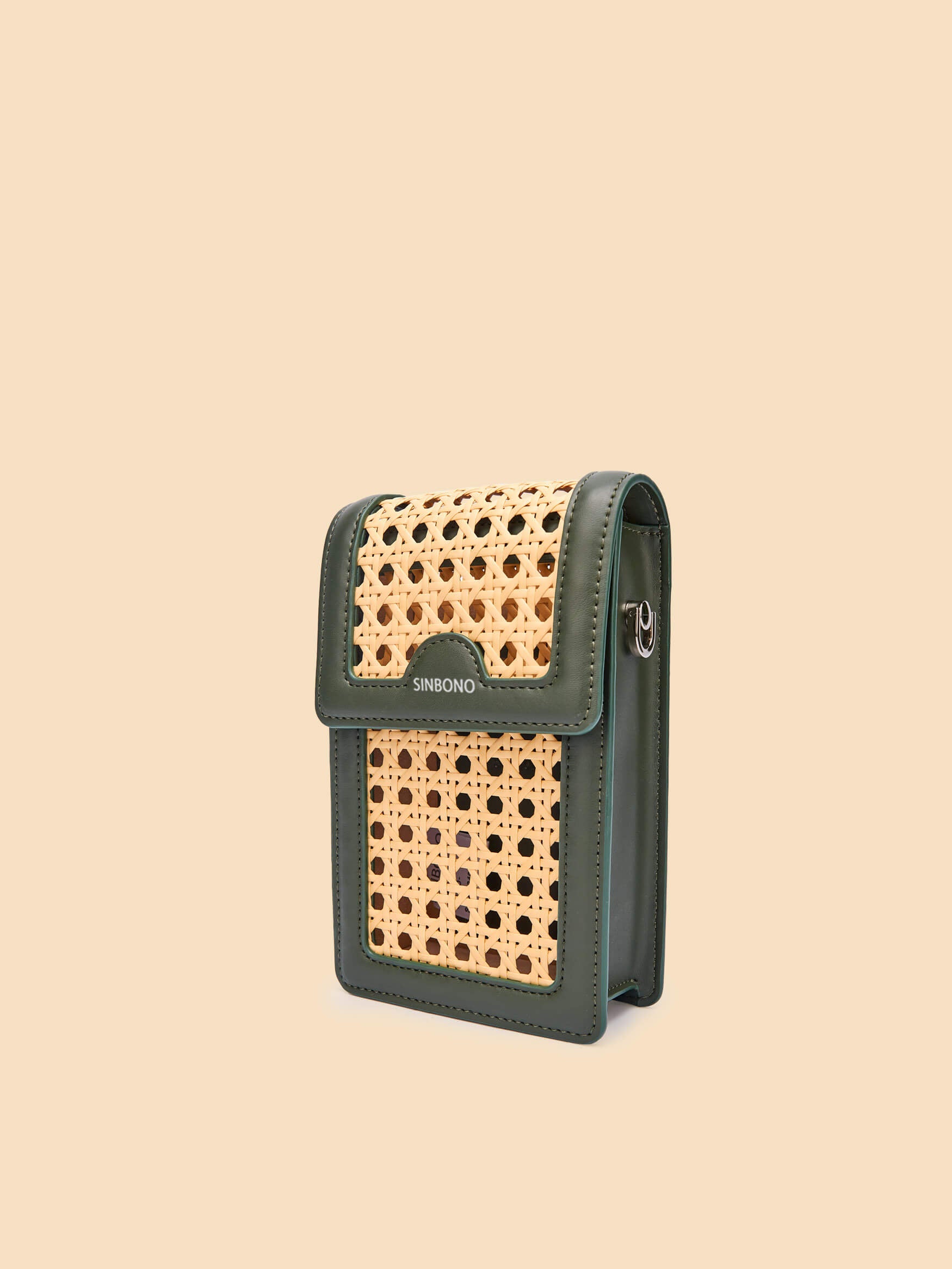 SINBONO Vera Crossbody Wallet Phone Bag Green