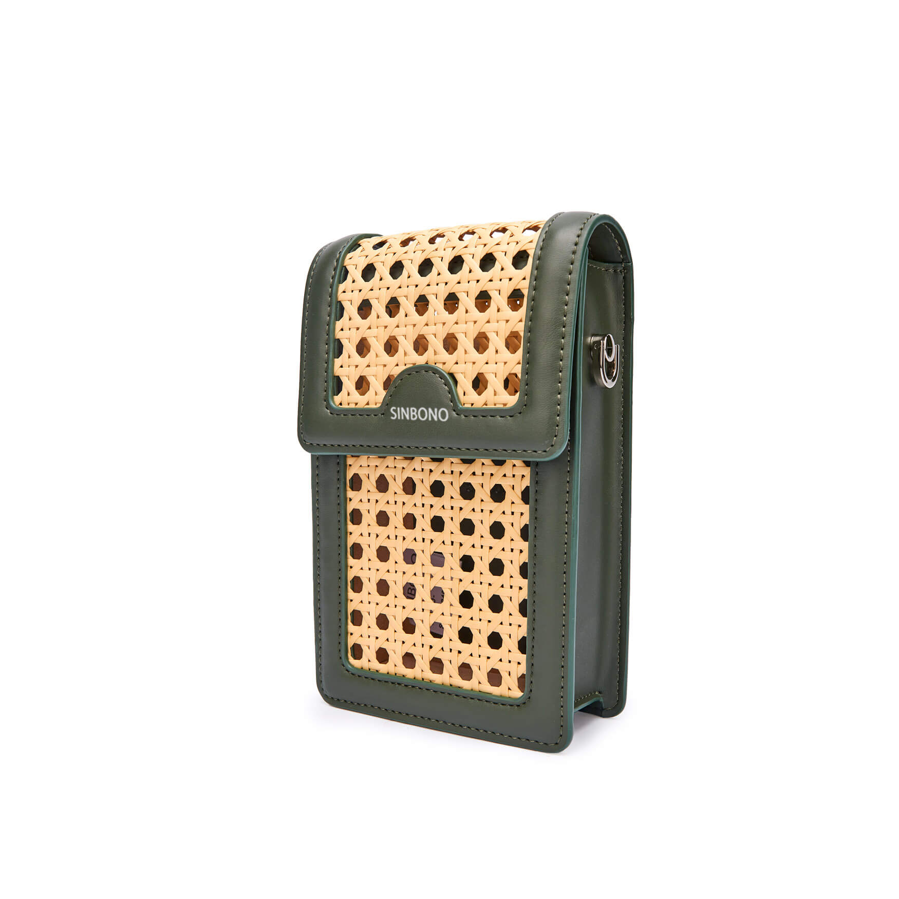 SINBONO Vera Crossbody Wallet Phone Bag Green